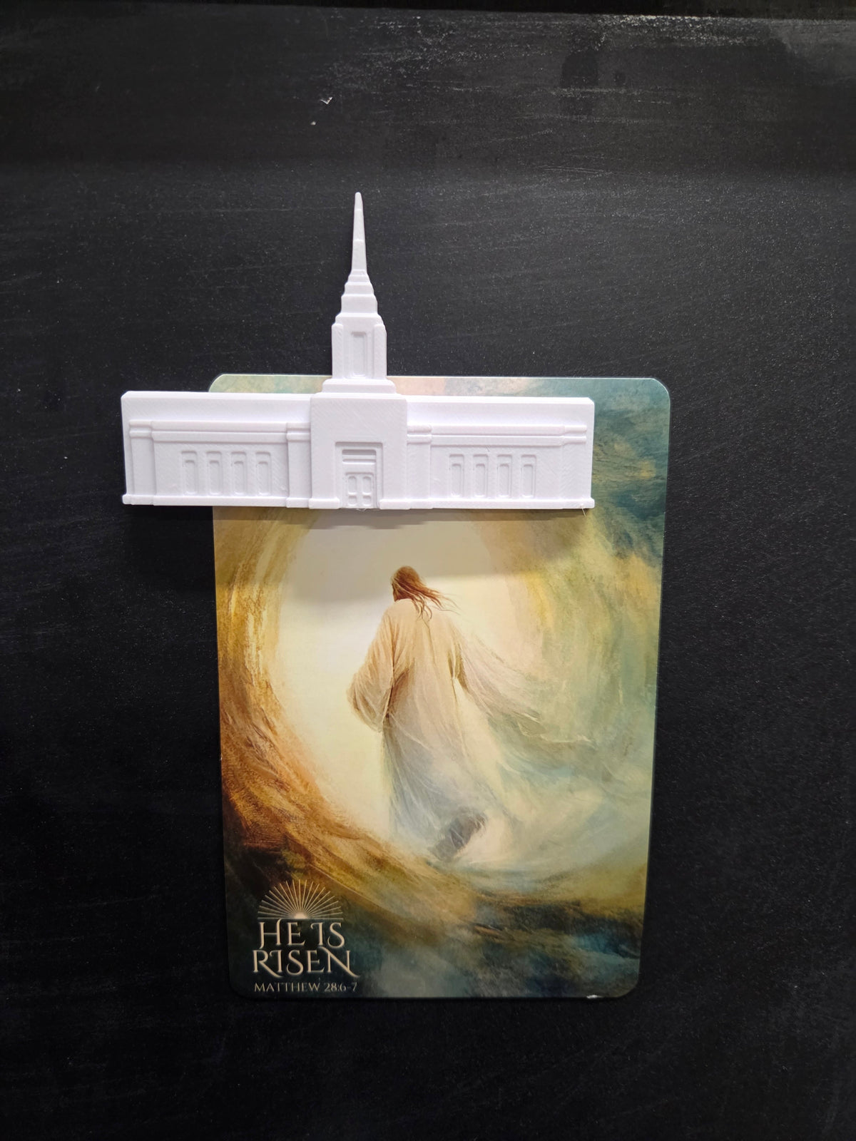 Port-au-Prince Haiti Temple Magnet