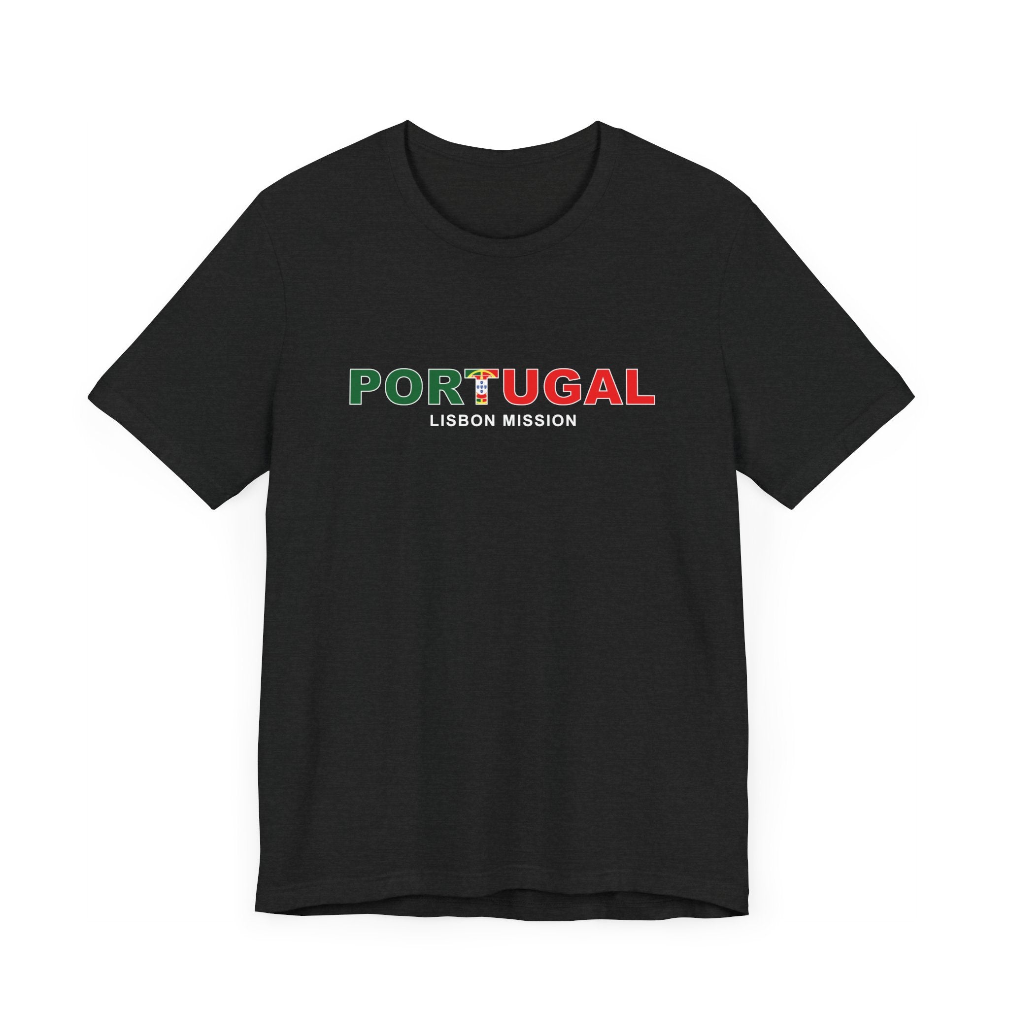 Portugal Lisbon Mission Flag Title T-shirt - Mission Wishlist - LDS Missionary Gift Store