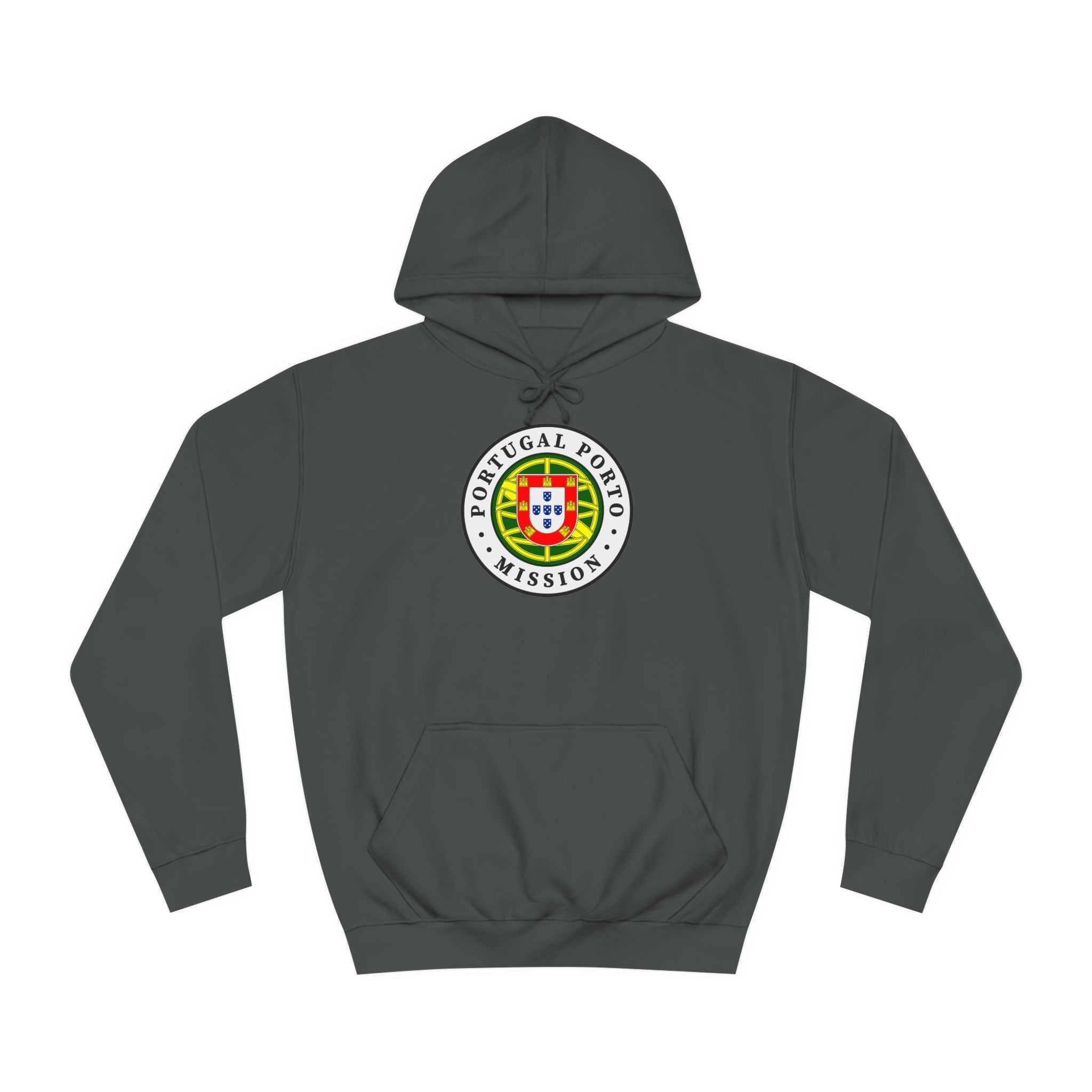 Portugal Porto Mission Flag Logo (White Border) College Hoodie - Mission Wishlist - LDS Missionary Gift Store