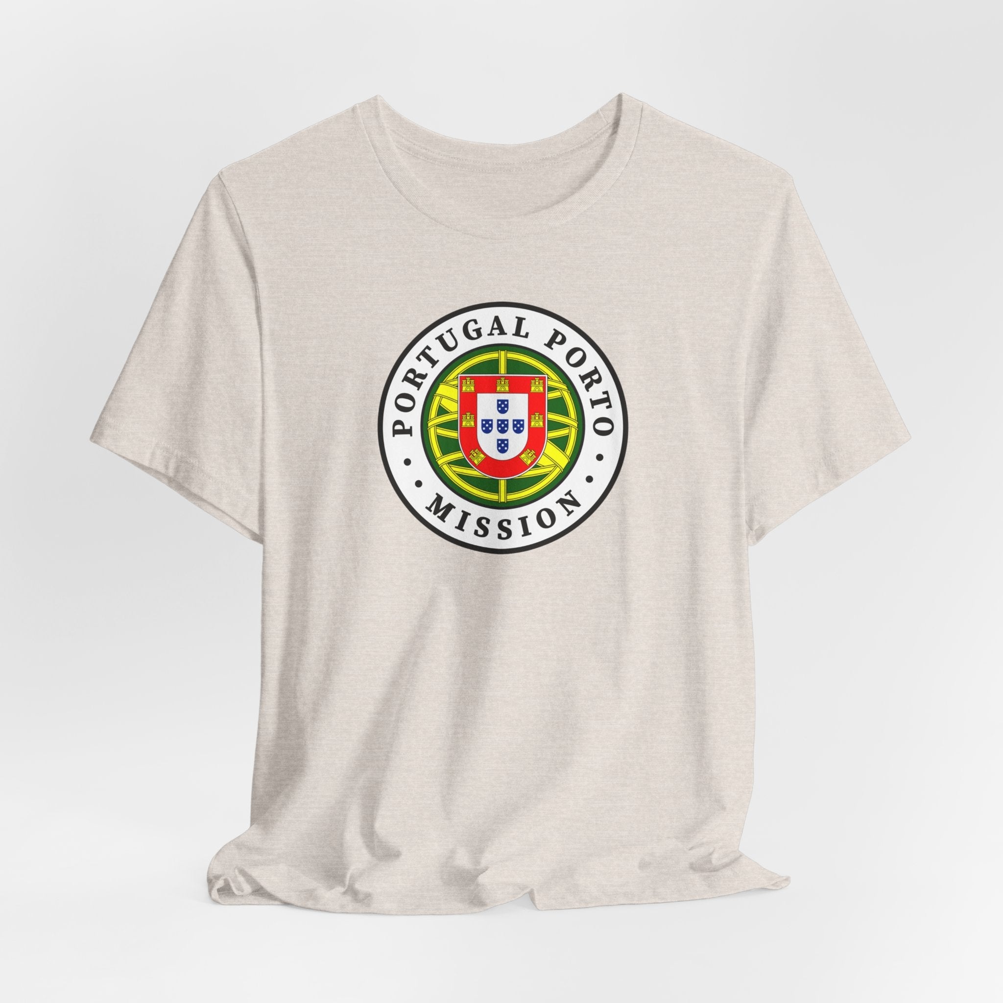 Portugal Porto Mission Flag Logo (White Border) T-shirt - Mission Wishlist - LDS Missionary Gift Store