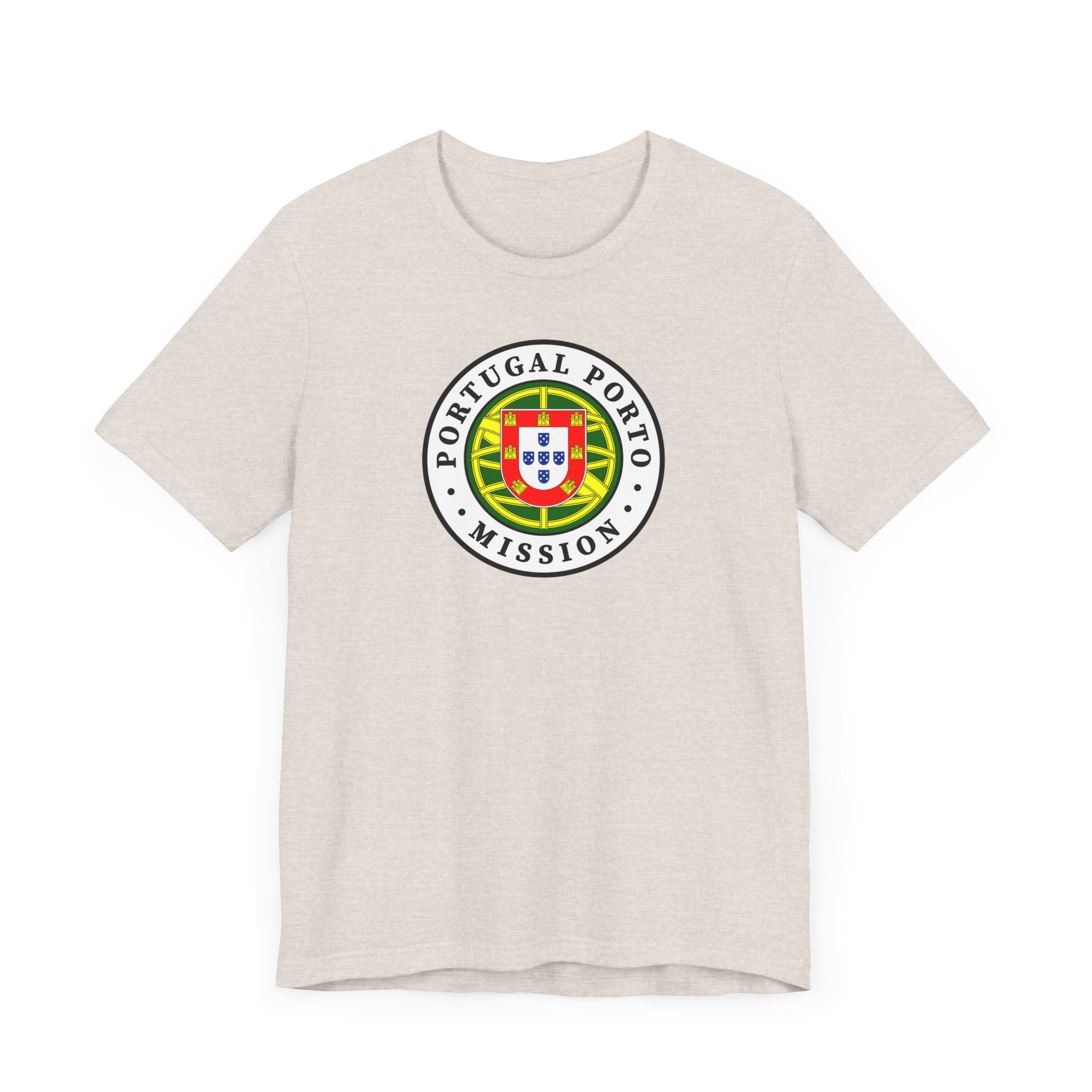 Portugal Porto Mission Flag Logo (White Border) T-shirt - Mission Wishlist - LDS Missionary Gift Store