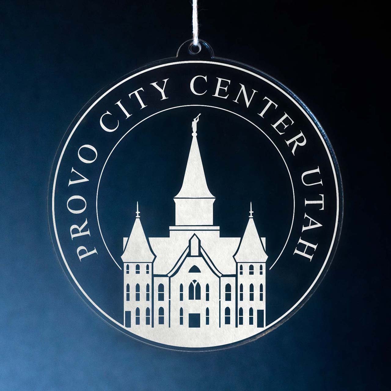 Provo City Center Temple Christmas Ornament - Latter-Day Saint LDS Missionary Gift - Book of Mormon