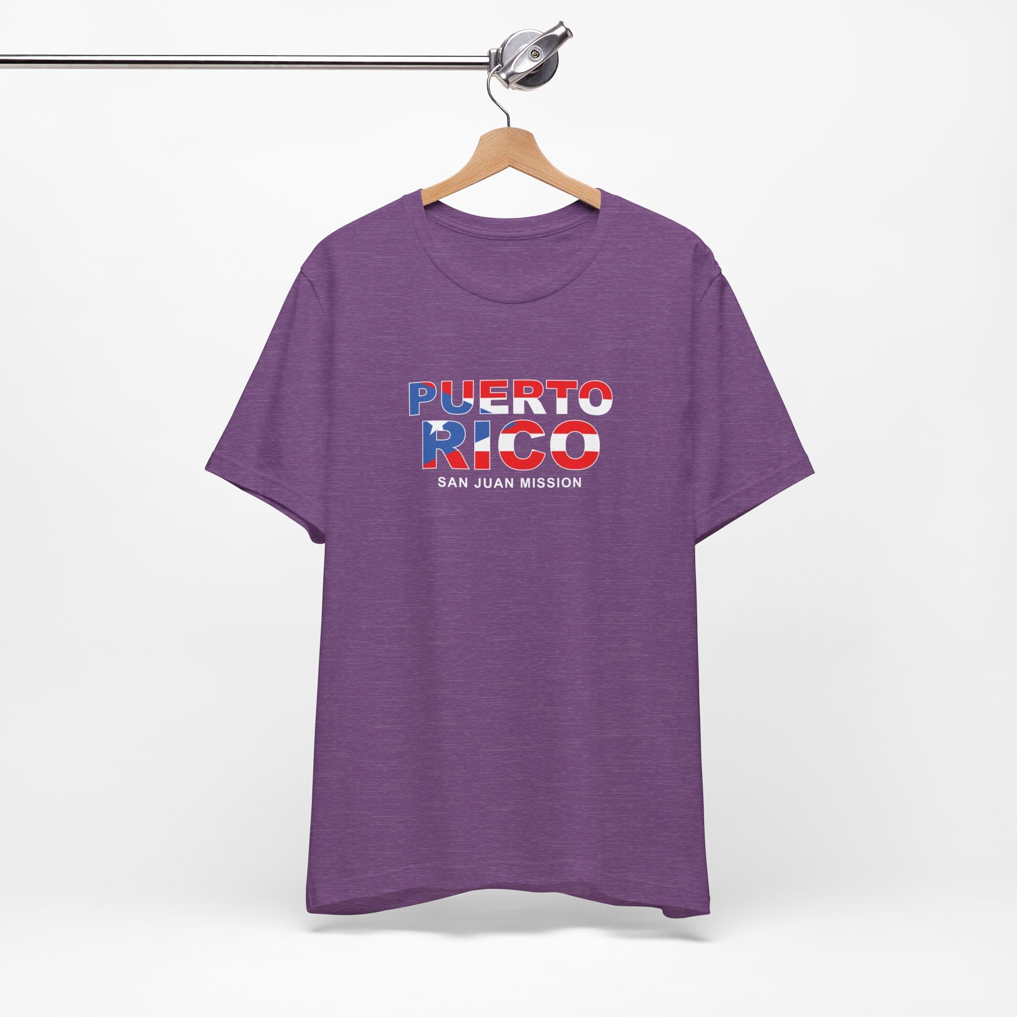 Puerto Rico San Juan Mission Flag Title T-shirt - Mission Wishlist - LDS Missionary Gift Store