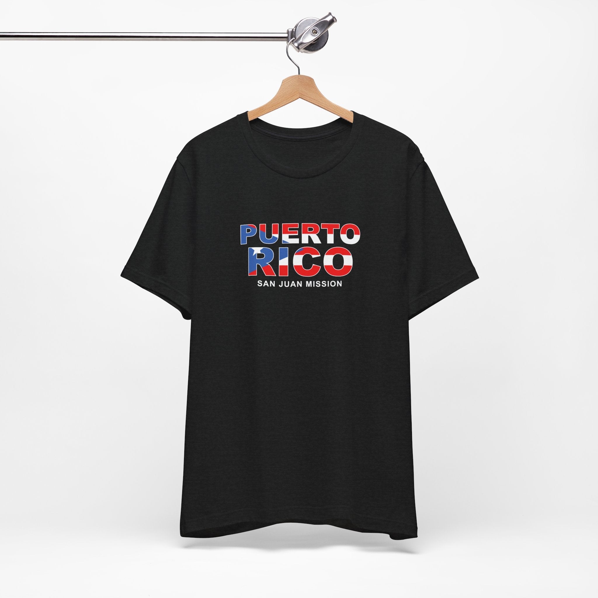 Puerto Rico San Juan Mission Flag Title T-shirt - Mission Wishlist - LDS Missionary Gift Store