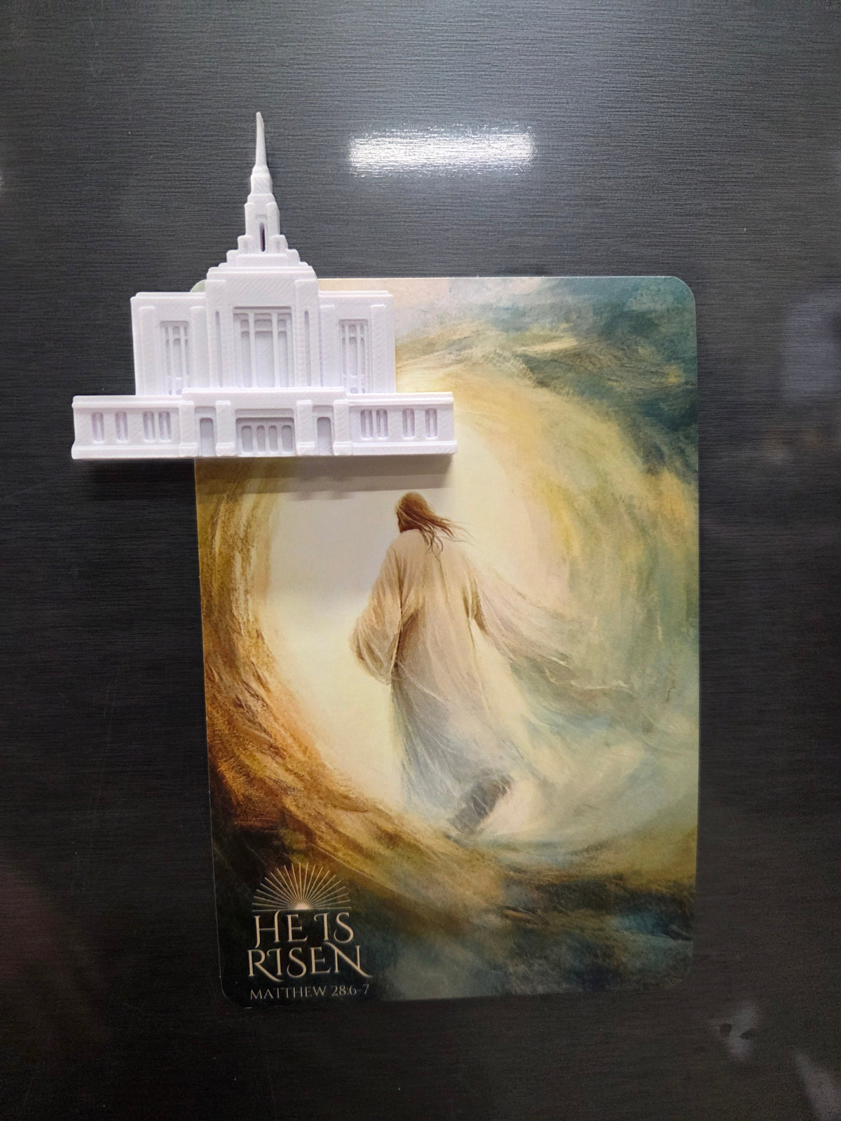Renovated Ogden Utah Temple Magnet