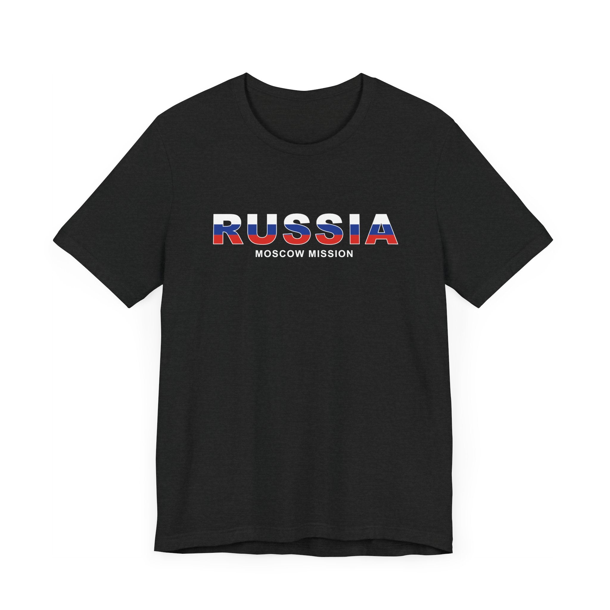 Russia Moscow Mission Flag Title T-shirt - Mission Wishlist - LDS Missionary Gift Store