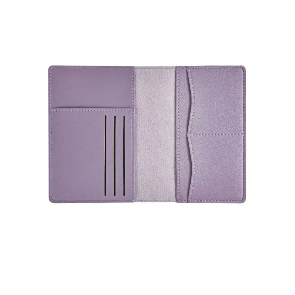 Travel PU Passport Cover High-capacity Multi-function Passport Bag Multiple Card Slots Travel Accessories