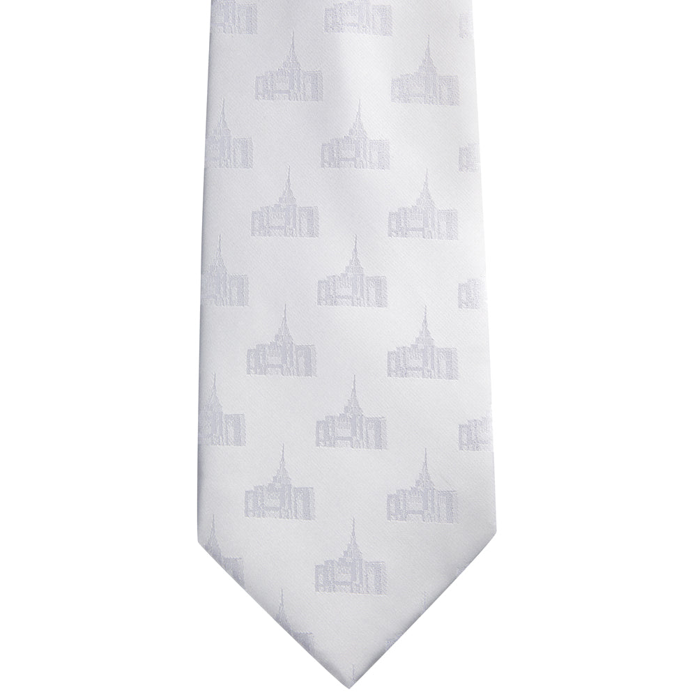 Saratoga Springs Utah Temple Tie - Standard Width