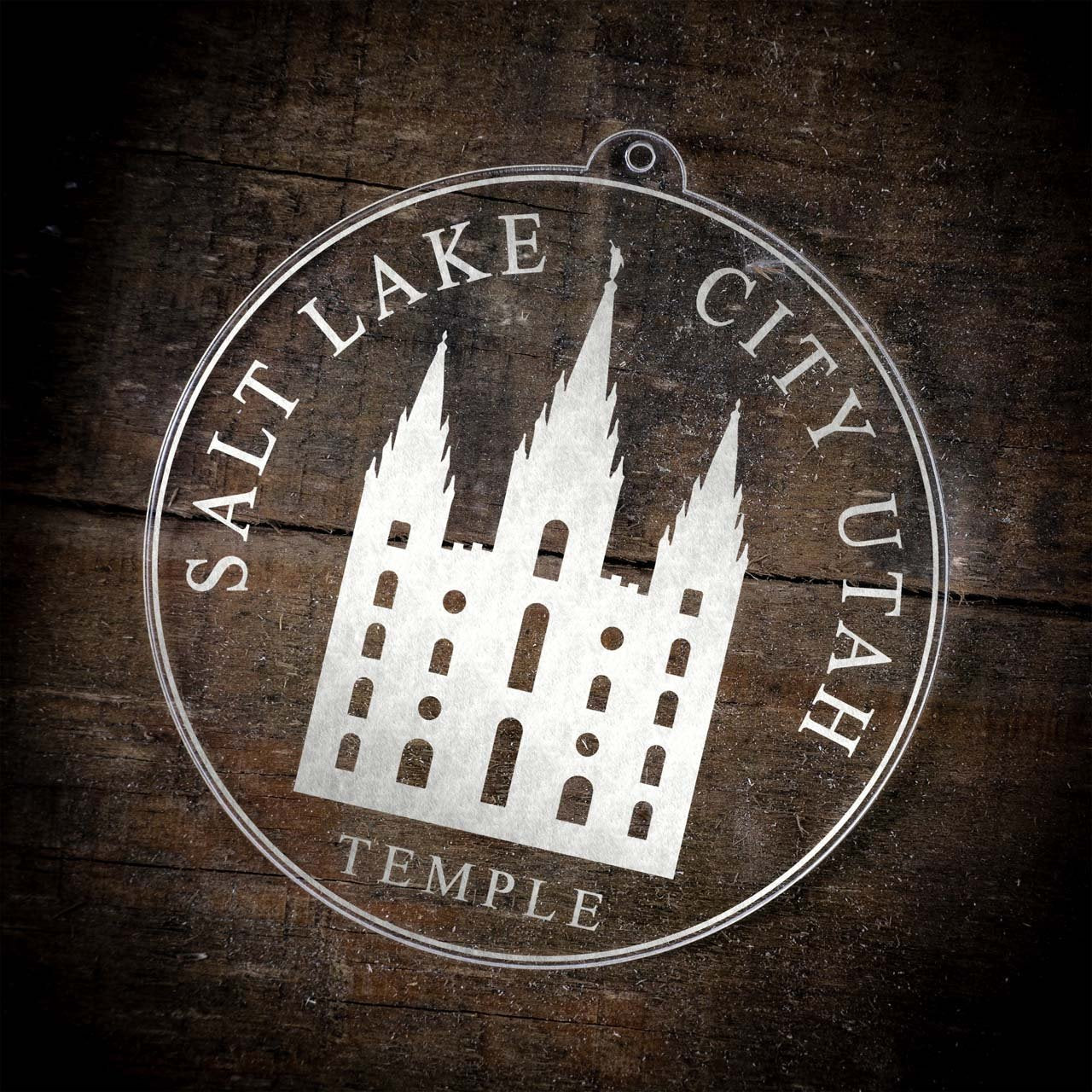 Salt Lake Temple Christmas Ornament - Latter-Day Saint LDS Missionary Gift - Book of Mormon