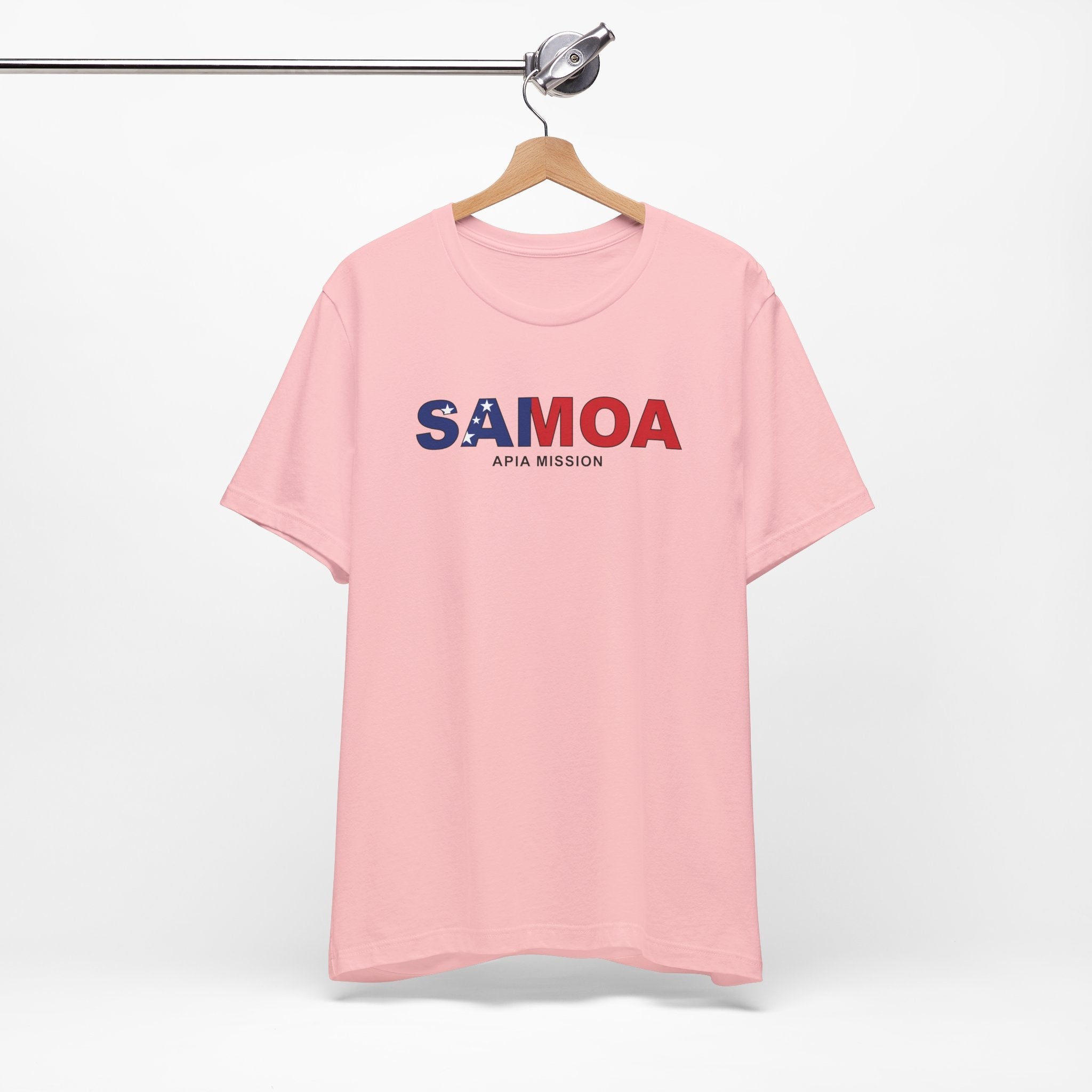 Samoa Apia Mission Flag Title T-shirt - Mission Wishlist - LDS Missionary Gift Store