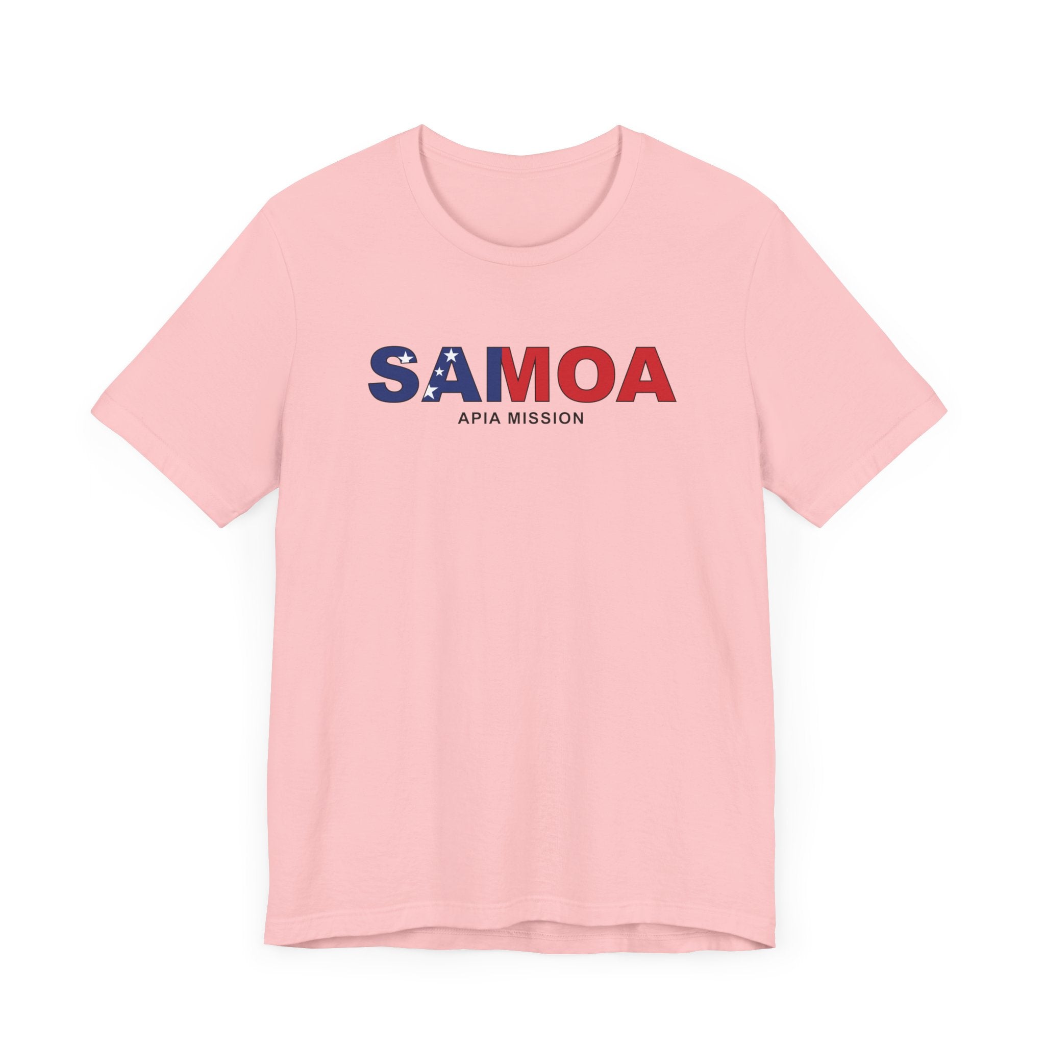 Samoa Apia Mission Flag Title T-shirt - Mission Wishlist - LDS Missionary Gift Store