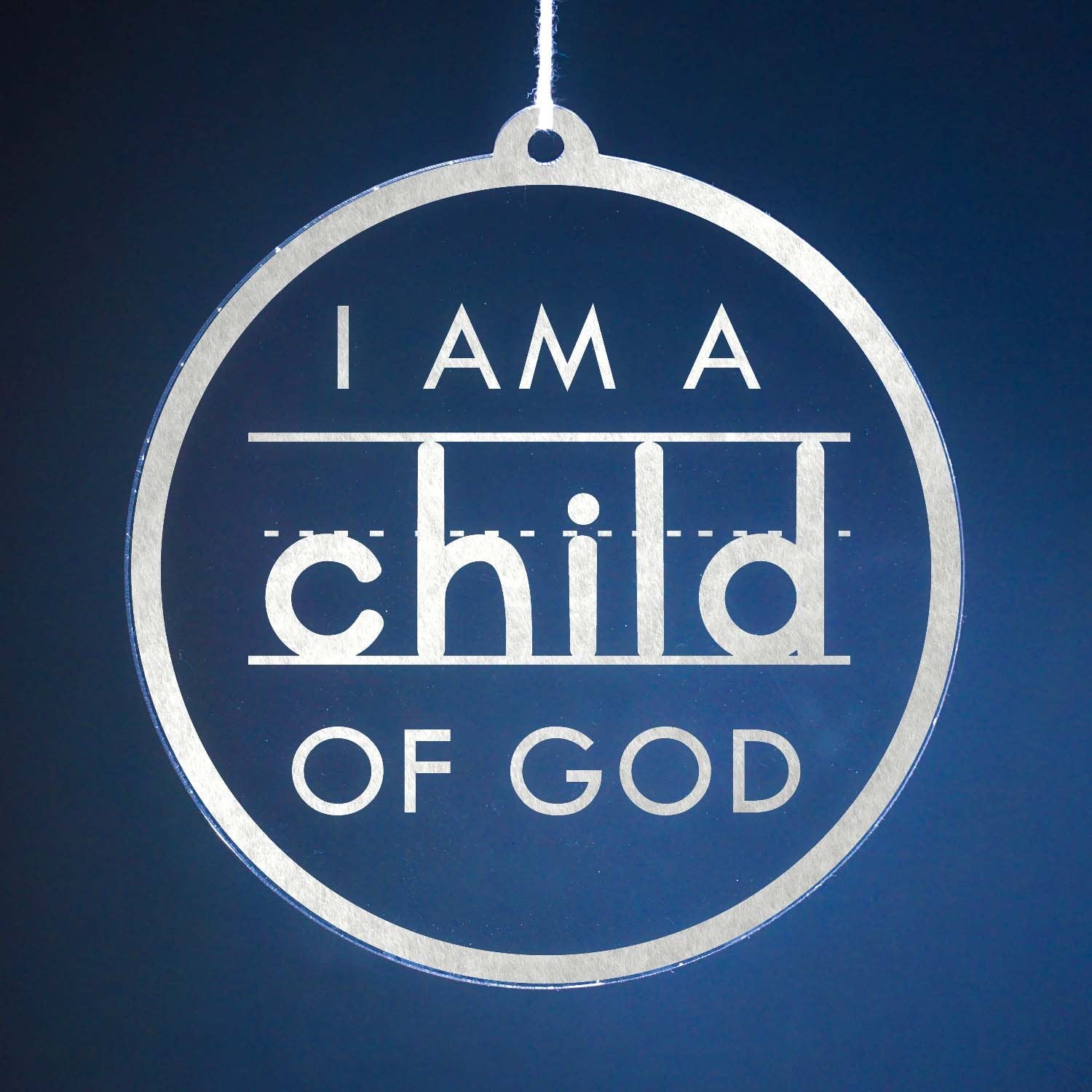 Set of I am a Child of God Ornaments - Latter-Day Saint LDS Missionary Gift - Book of Mormon