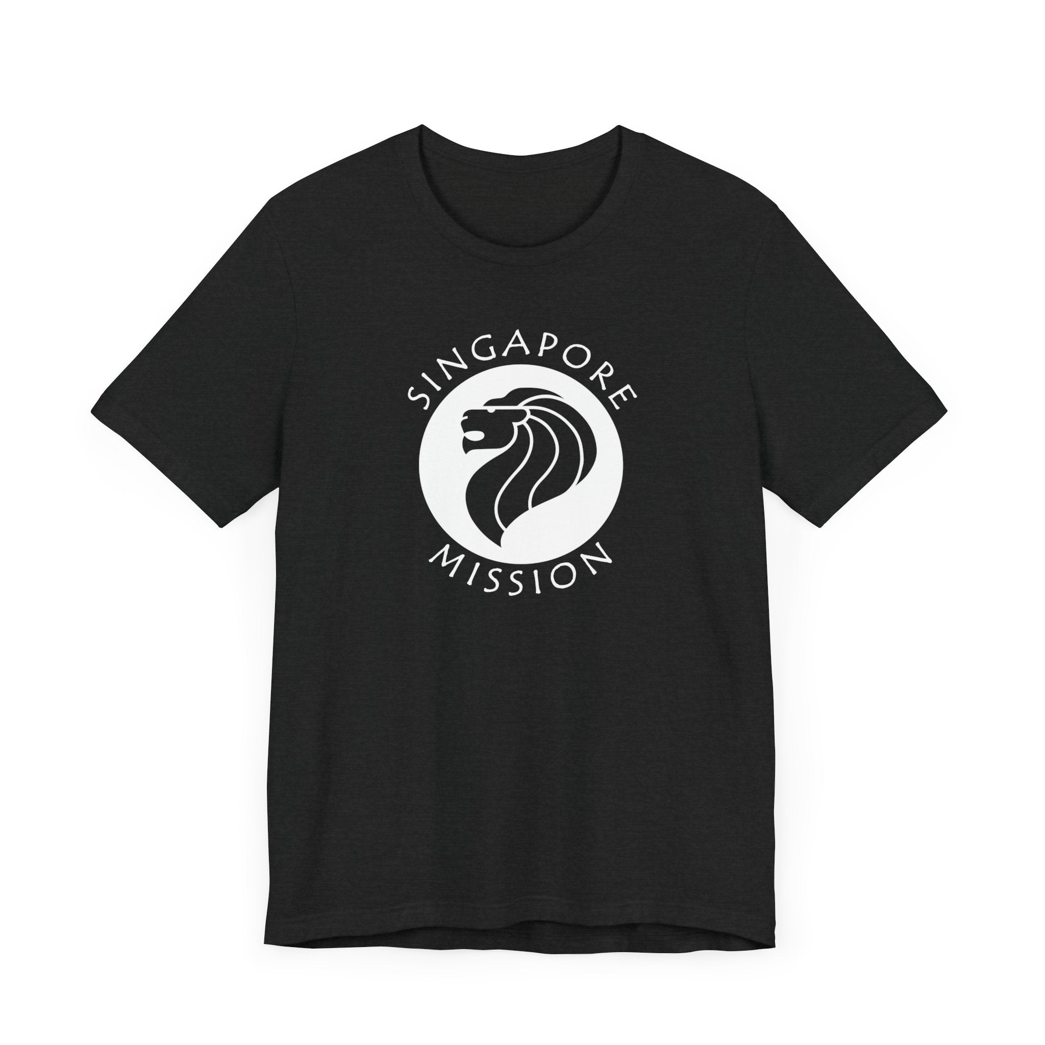Singapore Mission Circular Monochrome Logo T-Shirt - Mission Wishlist - LDS Missionary Gift Store