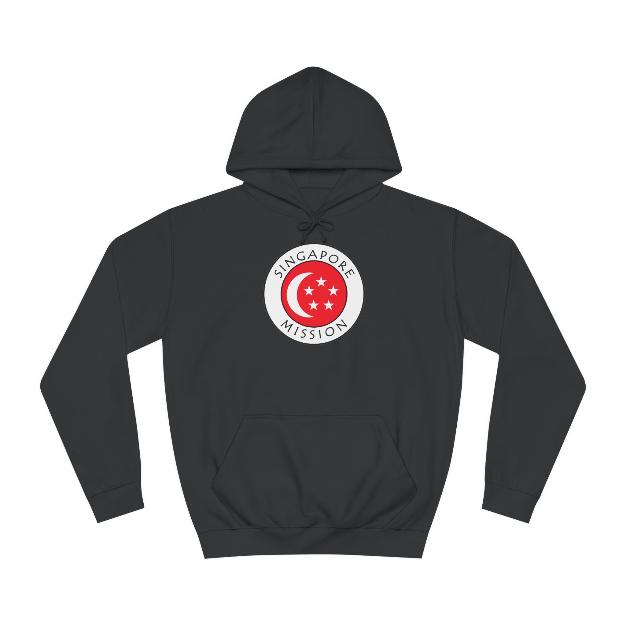 Singapore Mission Flag Logo (White Border) College Hoodie - Mission Wishlist - LDS Missionary Gift Store