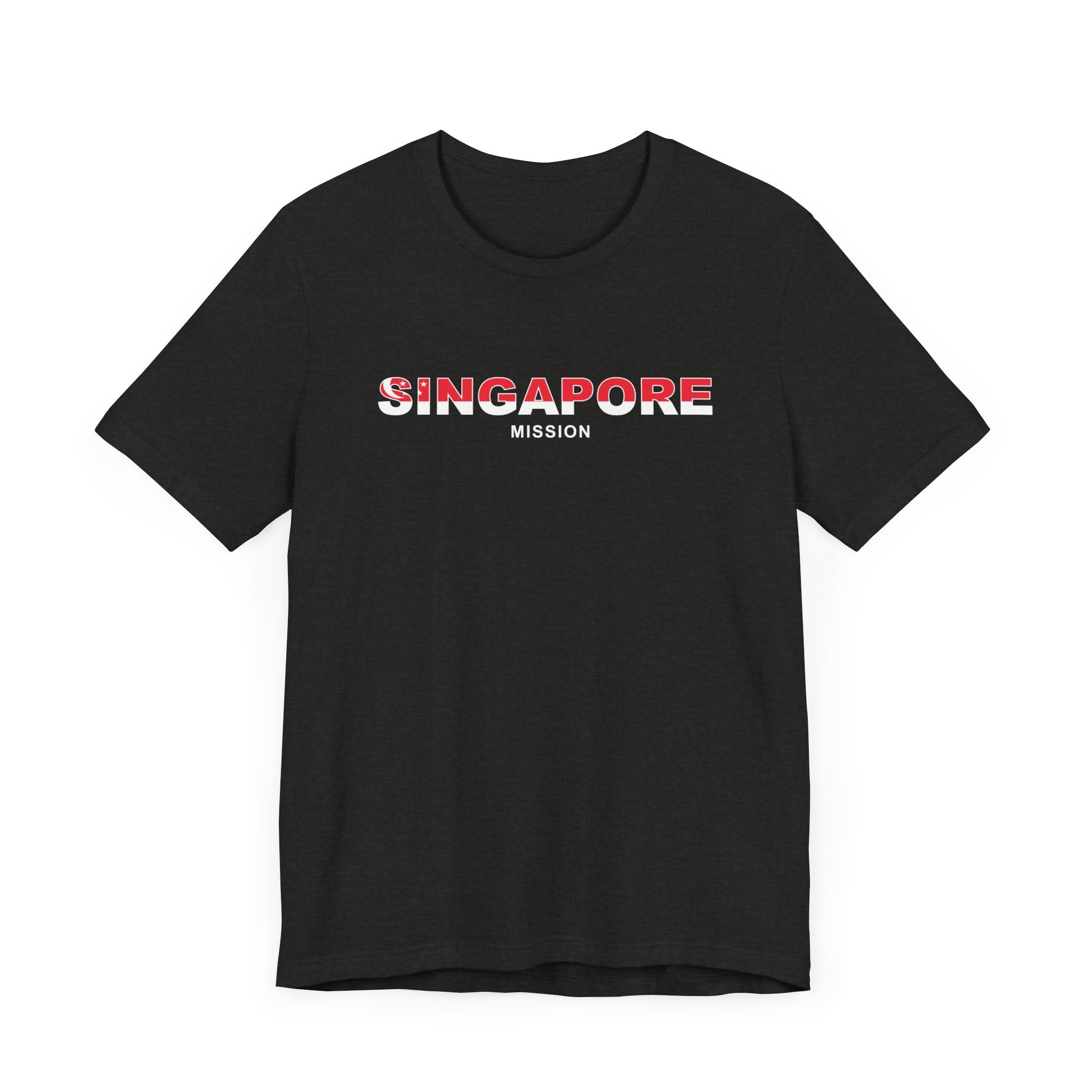 Singapore Mission Flag Title T-shirt - Mission Wishlist - LDS Missionary Gift Store