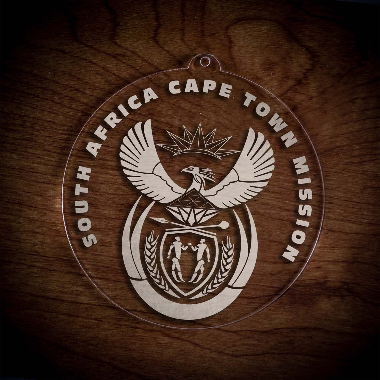 South Africa Cape Town Mission Christmas Ornament - Latter-Day Saint LDS Missionary Gift - Book of Mormon