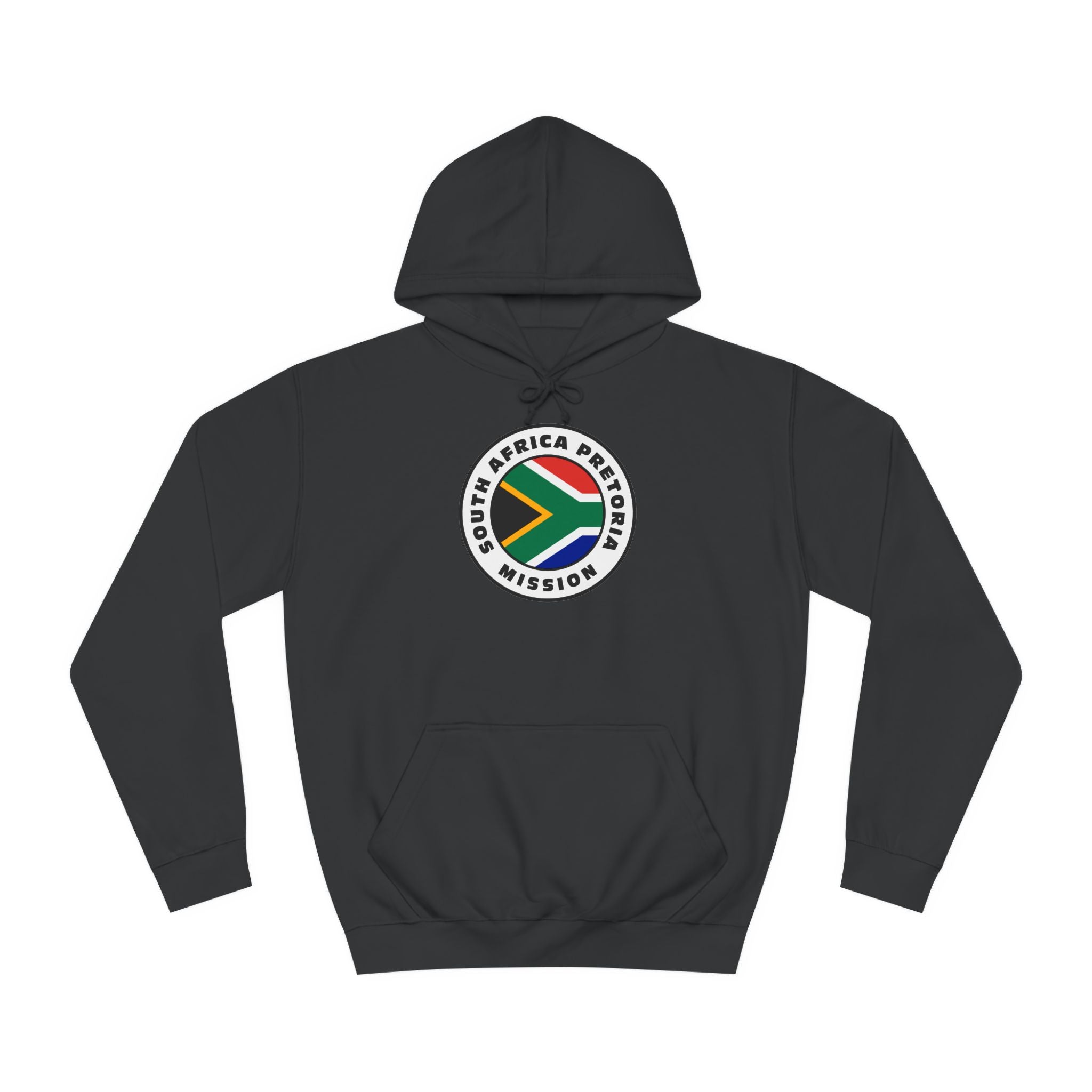 South Africa Durban Mission Flag Logo (White Border) College Hoodie - Mission Wishlist - LDS Missionary Gift Store