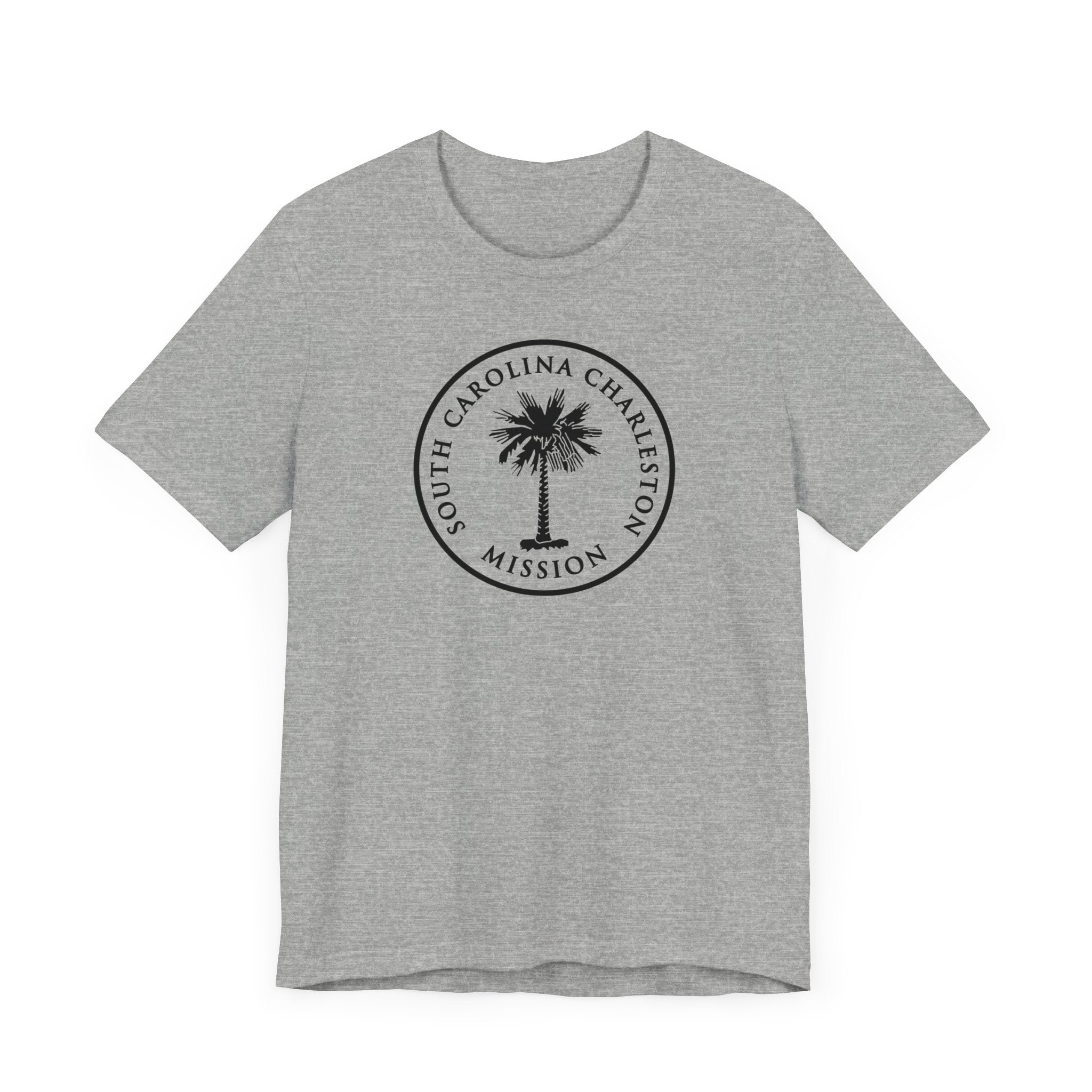 South Carolina Charleston Mission Circular Monochrome Logo T-Shirt - Mission Wishlist - LDS Missionary Gift Store