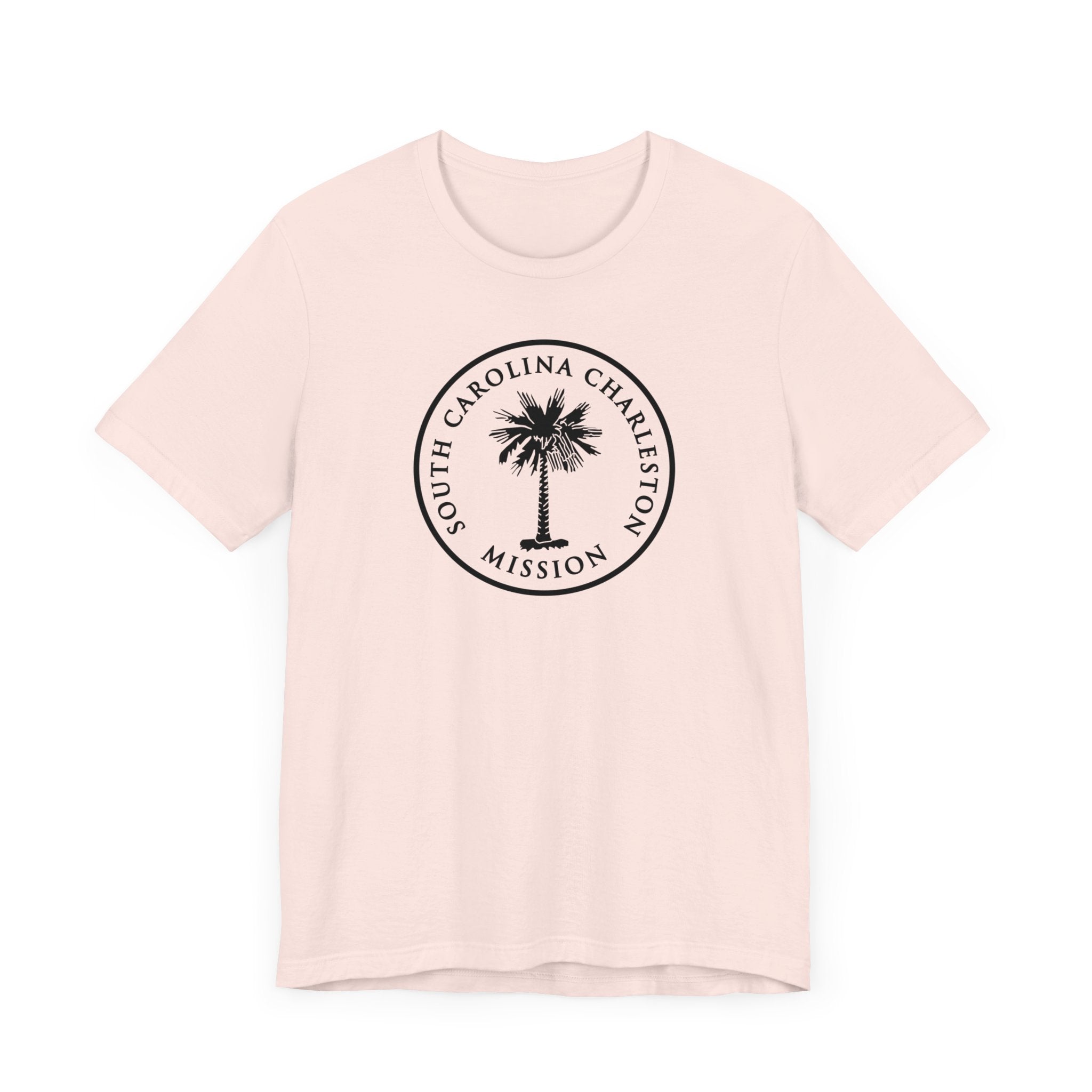 South Carolina Charleston Mission Circular Monochrome Logo T-Shirt - Mission Wishlist - LDS Missionary Gift Store