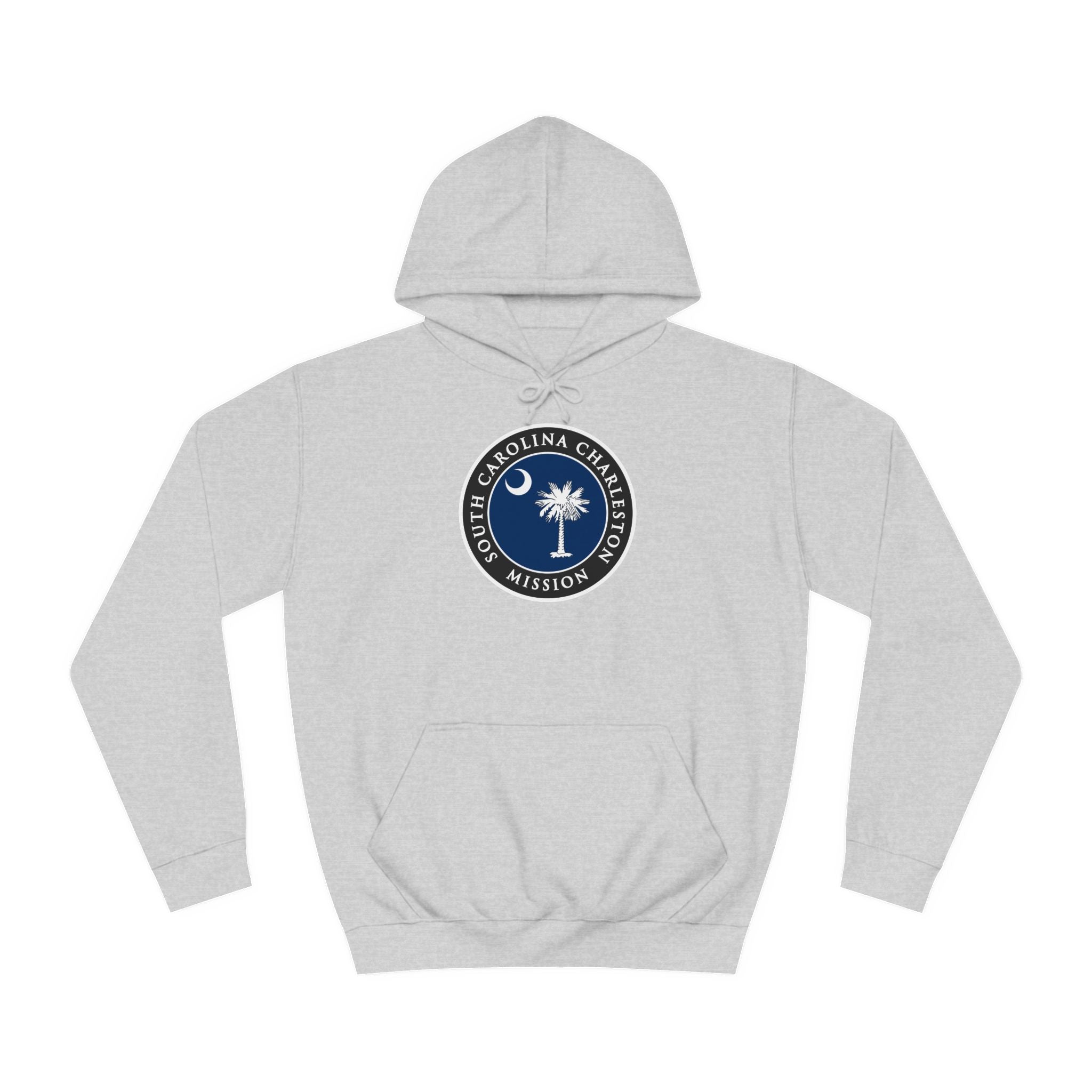 South Carolina Charleston Mission State Flag Logo (Black Border) College Hoodie - Mission Wishlist - LDS Missionary Gift Store