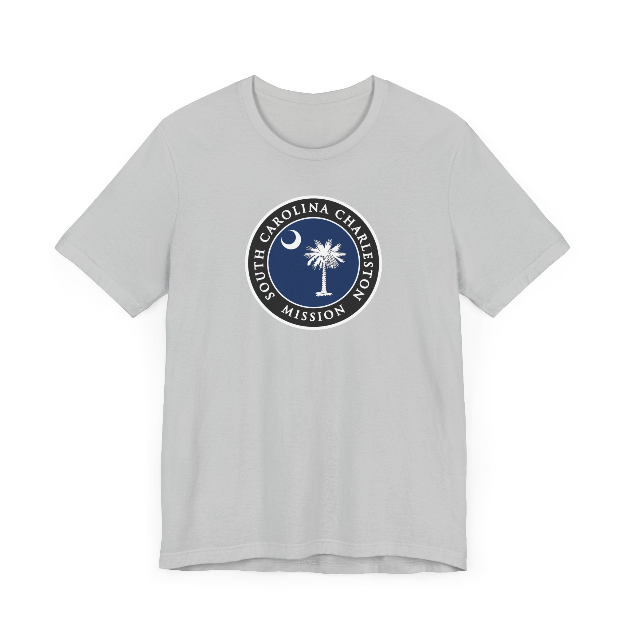 South Carolina Charleston Mission State Flag Logo (Black Border) T-shirt - Mission Wishlist - LDS Missionary Gift Store