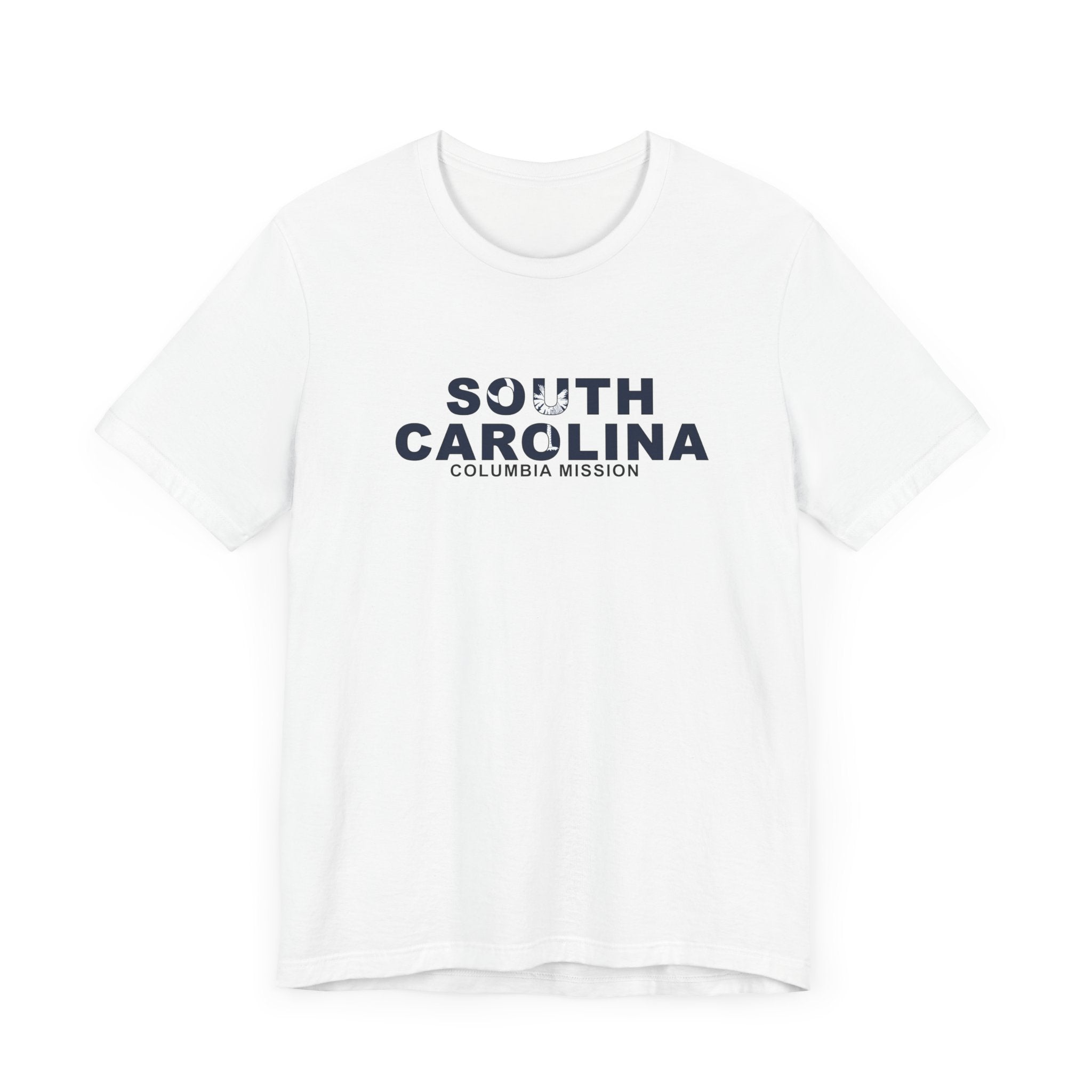 South Carolina Columbia Mission Flag Title T-shirt - Mission Wishlist - LDS Missionary Gift Store