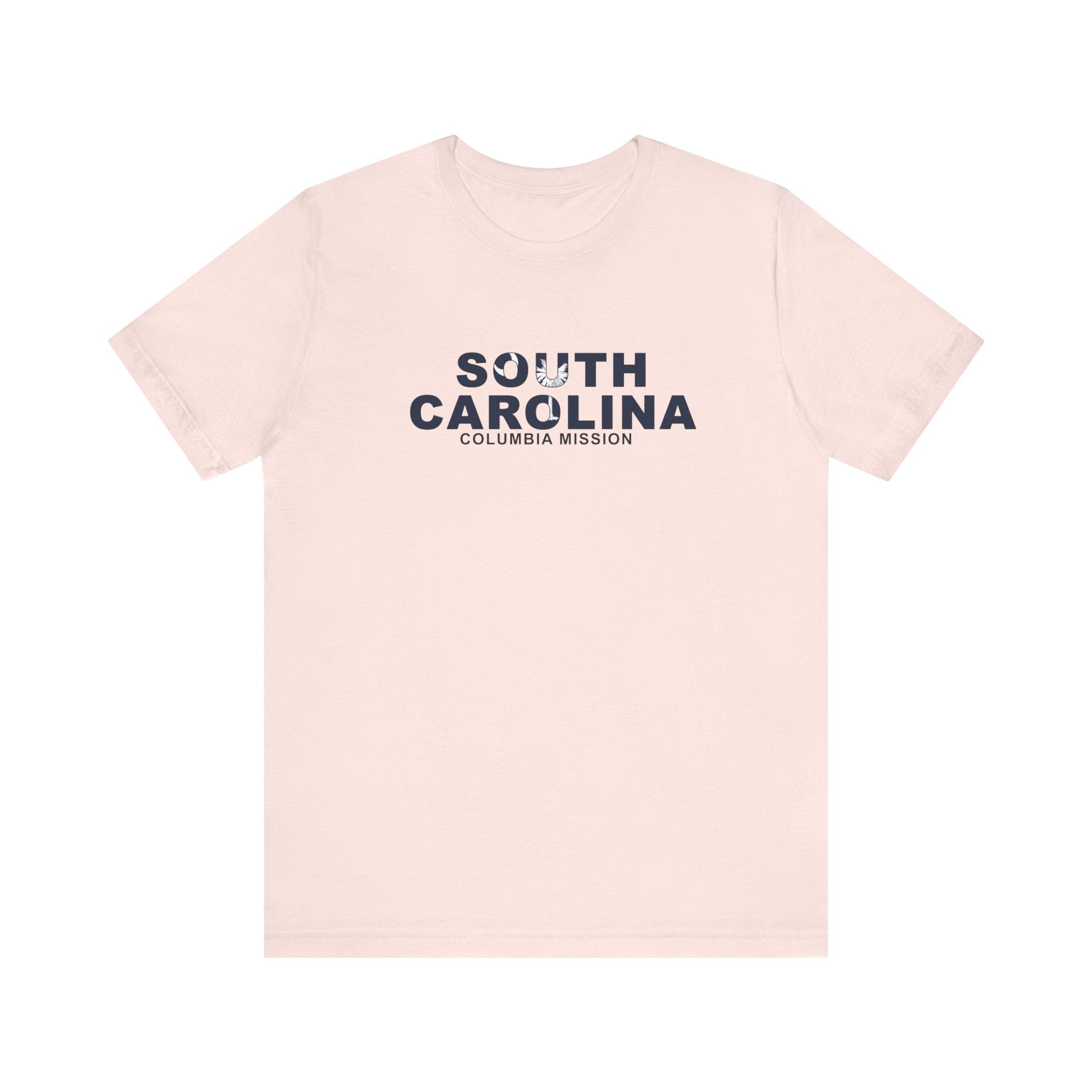 South Carolina Columbia Mission Flag Title T-shirt - Mission Wishlist - LDS Missionary Gift Store