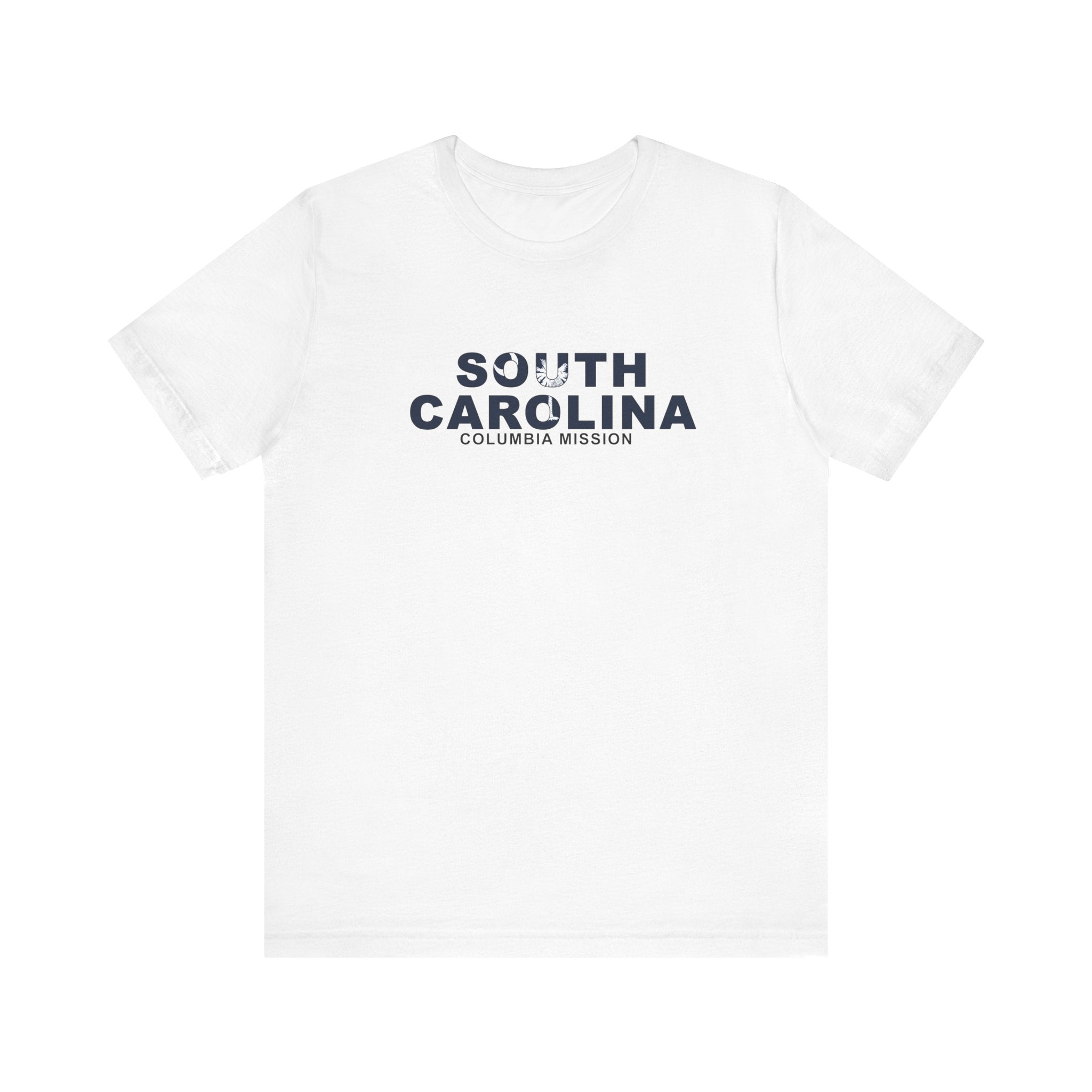 South Carolina Columbia Mission Flag Title T-shirt - Mission Wishlist - LDS Missionary Gift Store