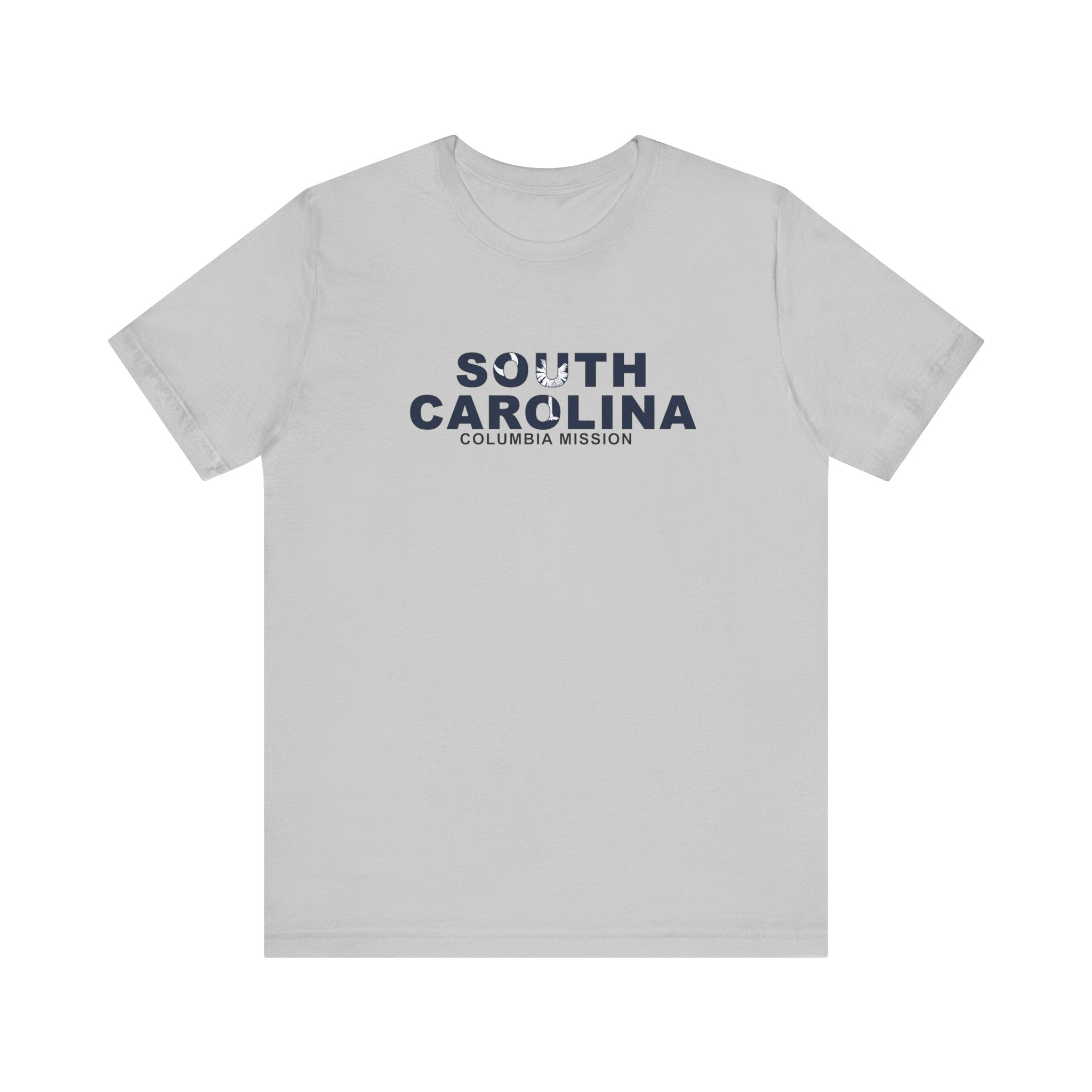 South Carolina Columbia Mission Flag Title T-shirt - Mission Wishlist - LDS Missionary Gift Store
