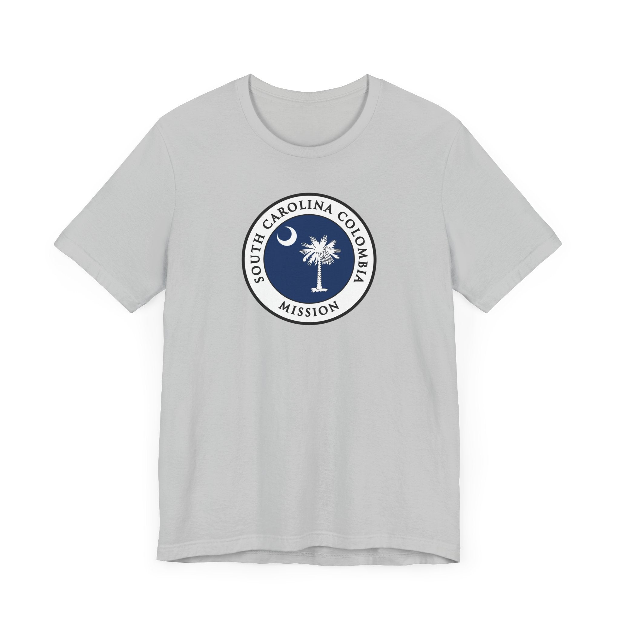 South Carolina Columbia Mission State Flag Logo (White Border) T-shirt - Mission Wishlist - LDS Missionary Gift Store