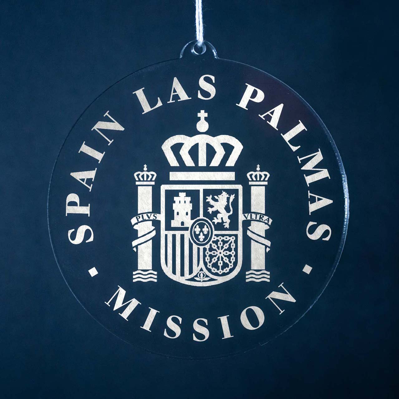 Spain Las Palmas Mission Christmas Ornament - Latter-Day Saint LDS Missionary Gift - Book of Mormon