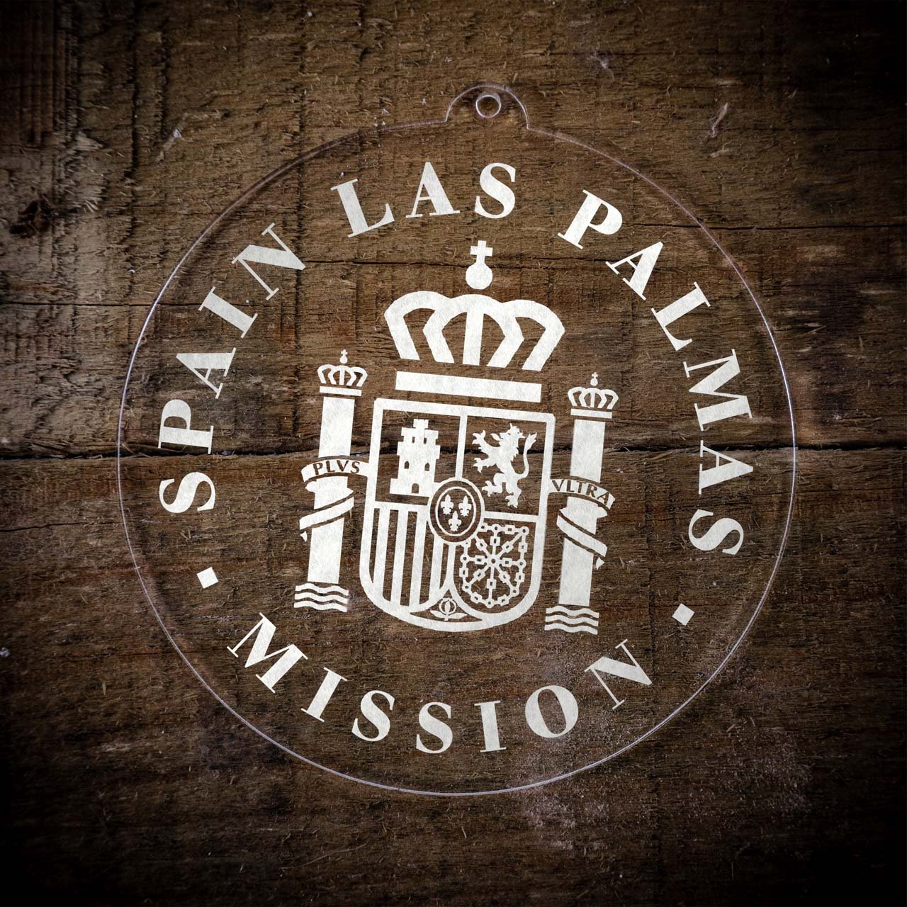 Spain Las Palmas Mission Christmas Ornament - Latter-Day Saint LDS Missionary Gift - Book of Mormon