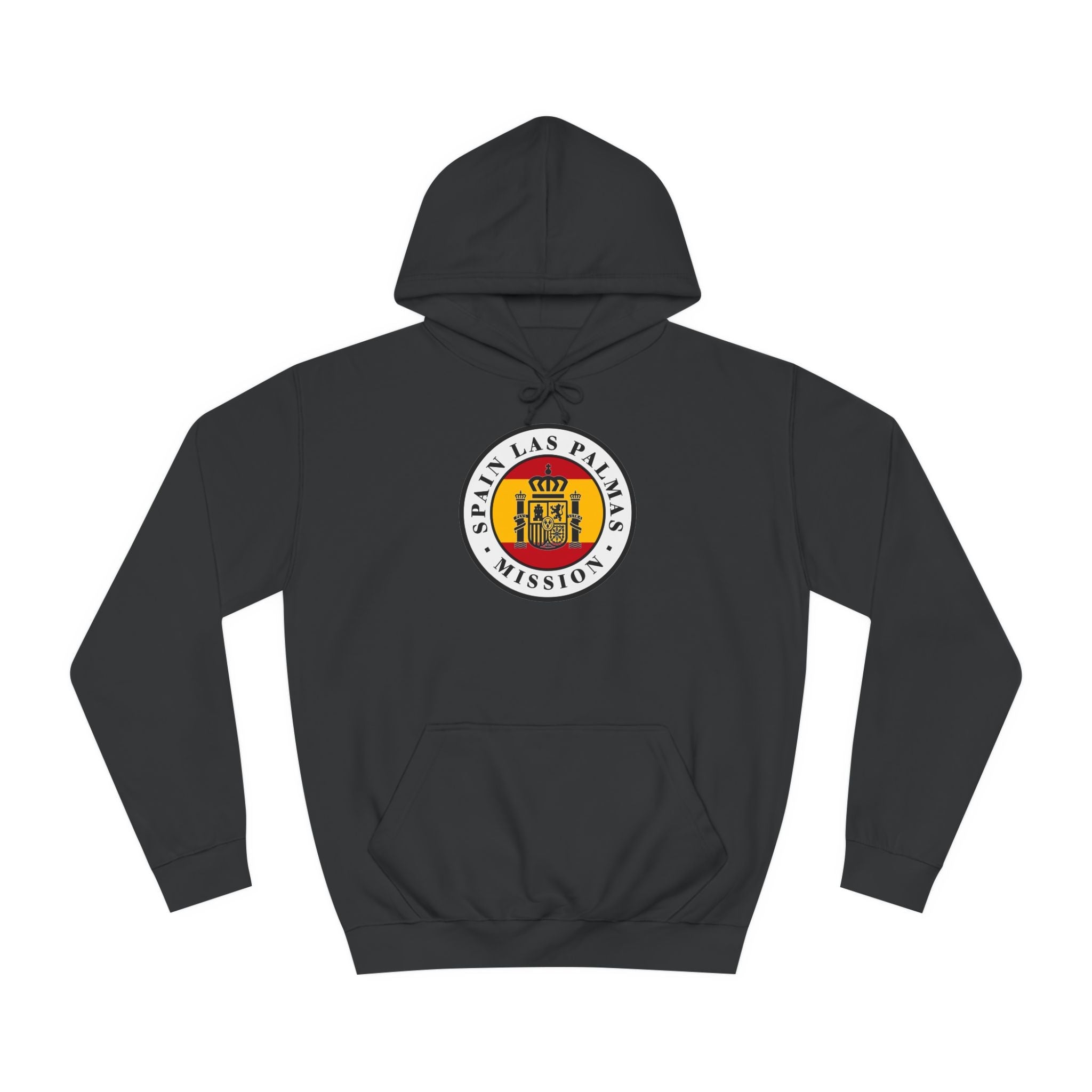 Spain Las Palmas Mission Flag Logo (White Border) College Hoodie - Mission Wishlist - LDS Missionary Gift Store