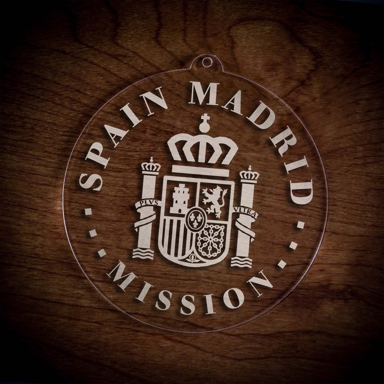 Spain Madrid Mission Christmas Ornament - Latter-Day Saint LDS Missionary Gift - Book of Mormon