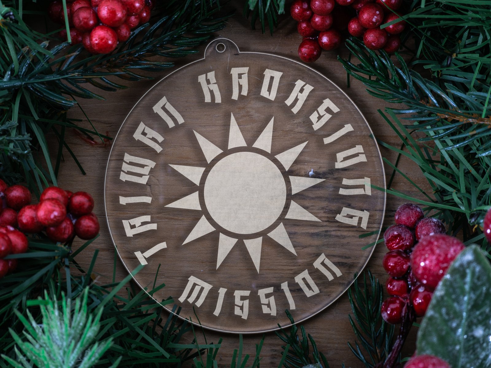 LDS Taiwan Kaohsiung Mission Christmas Ornament with Christmas Decorations