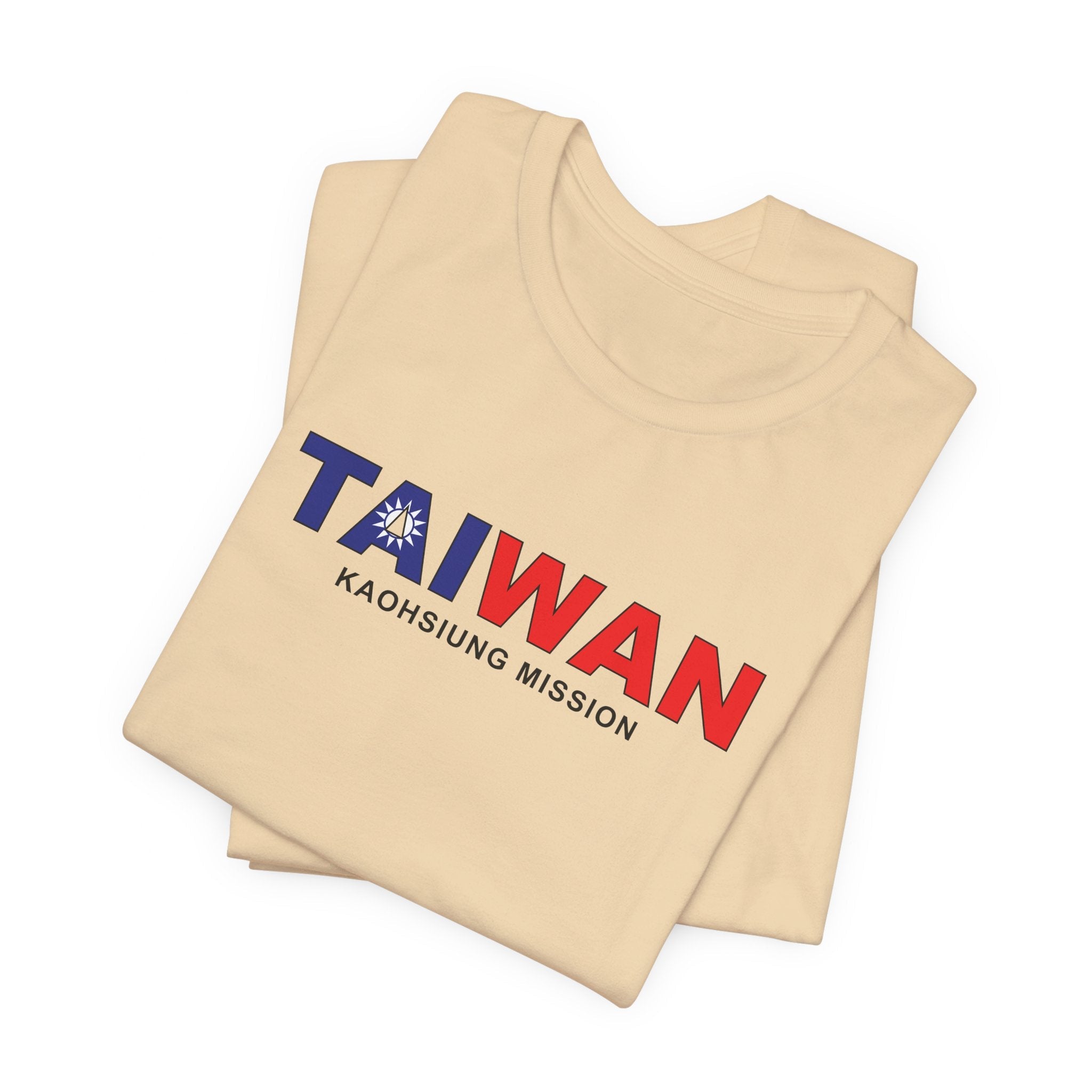 Taiwan Kaohsiung Mission Flag Title T-shirt - Mission Wishlist - LDS Missionary Gift Store