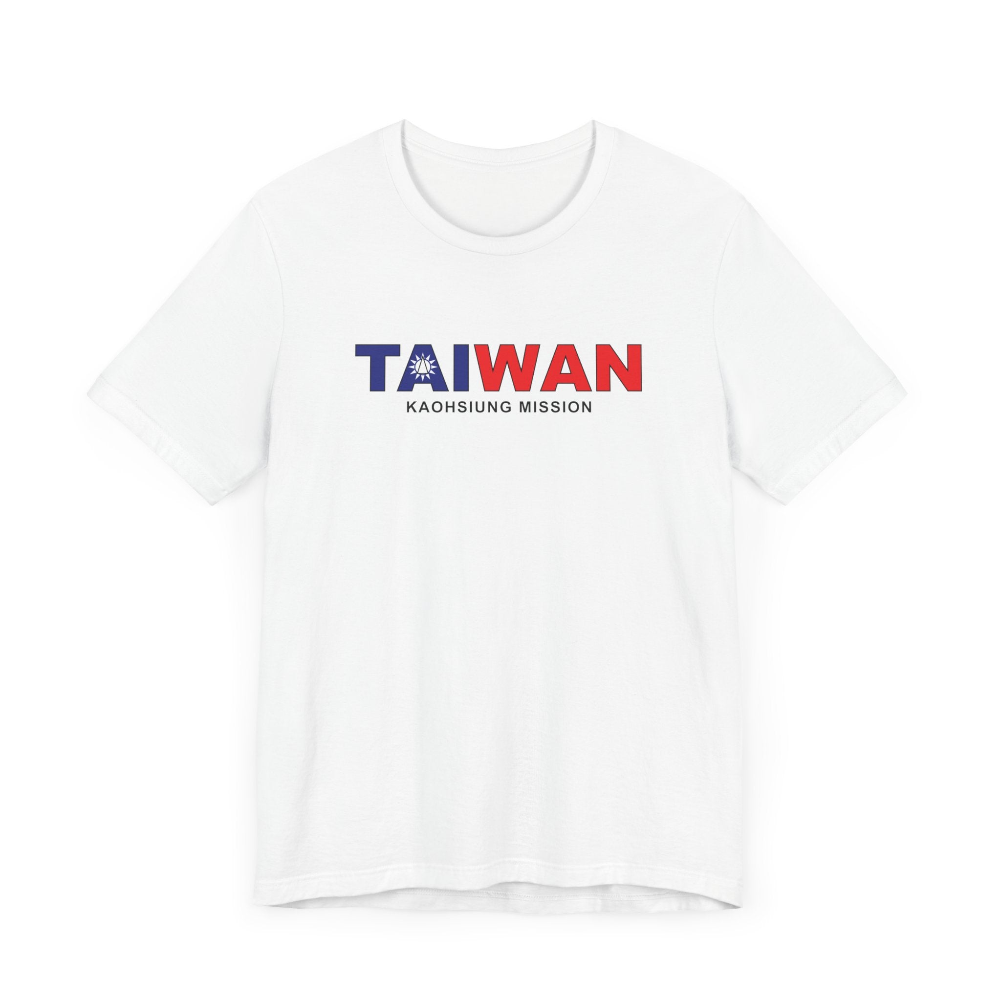 Taiwan Kaohsiung Mission Flag Title T-shirt - Mission Wishlist - LDS Missionary Gift Store