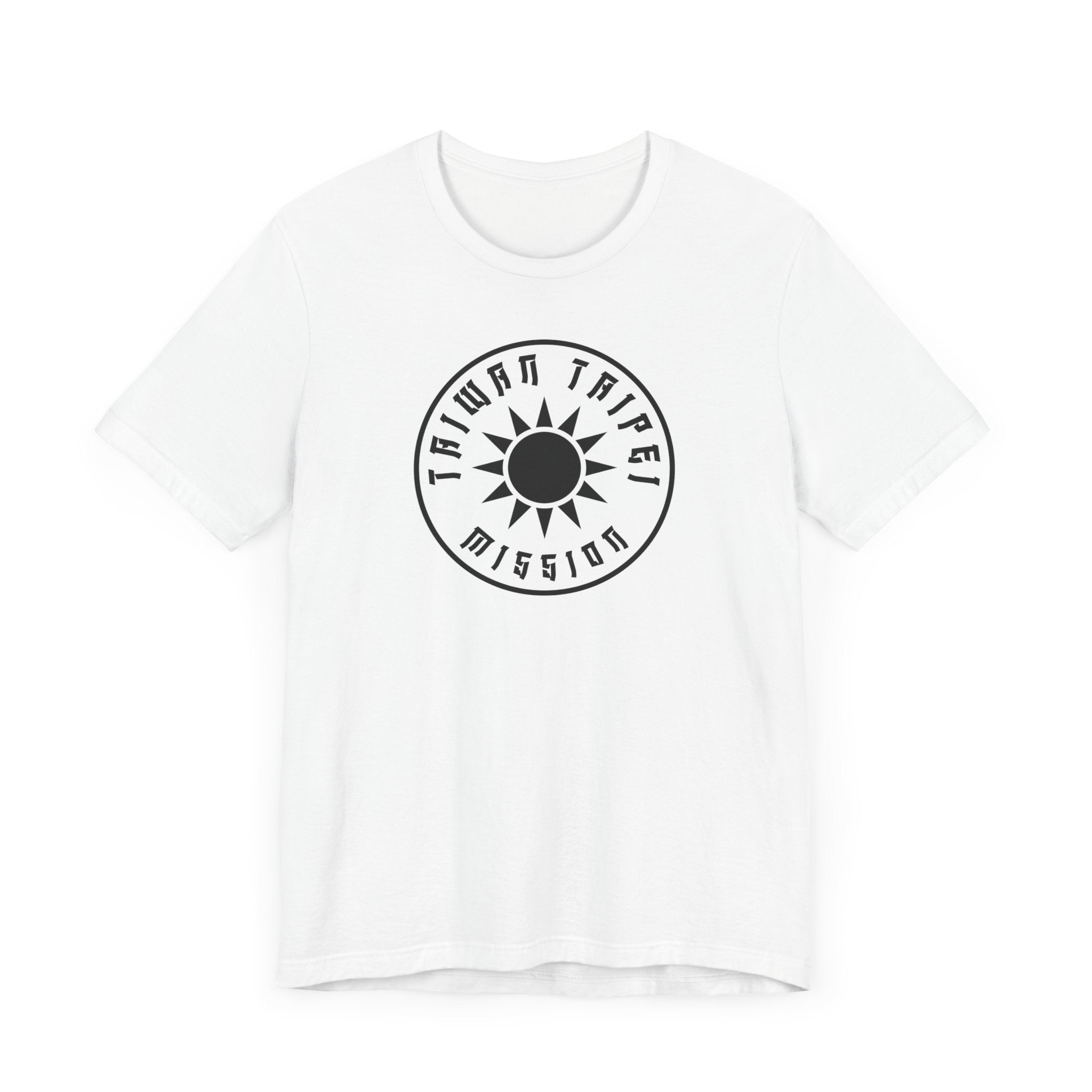 Taiwan Taipei Mission Circular Monochrome Logo T-Shirt - Mission Wishlist - LDS Missionary Gift Store