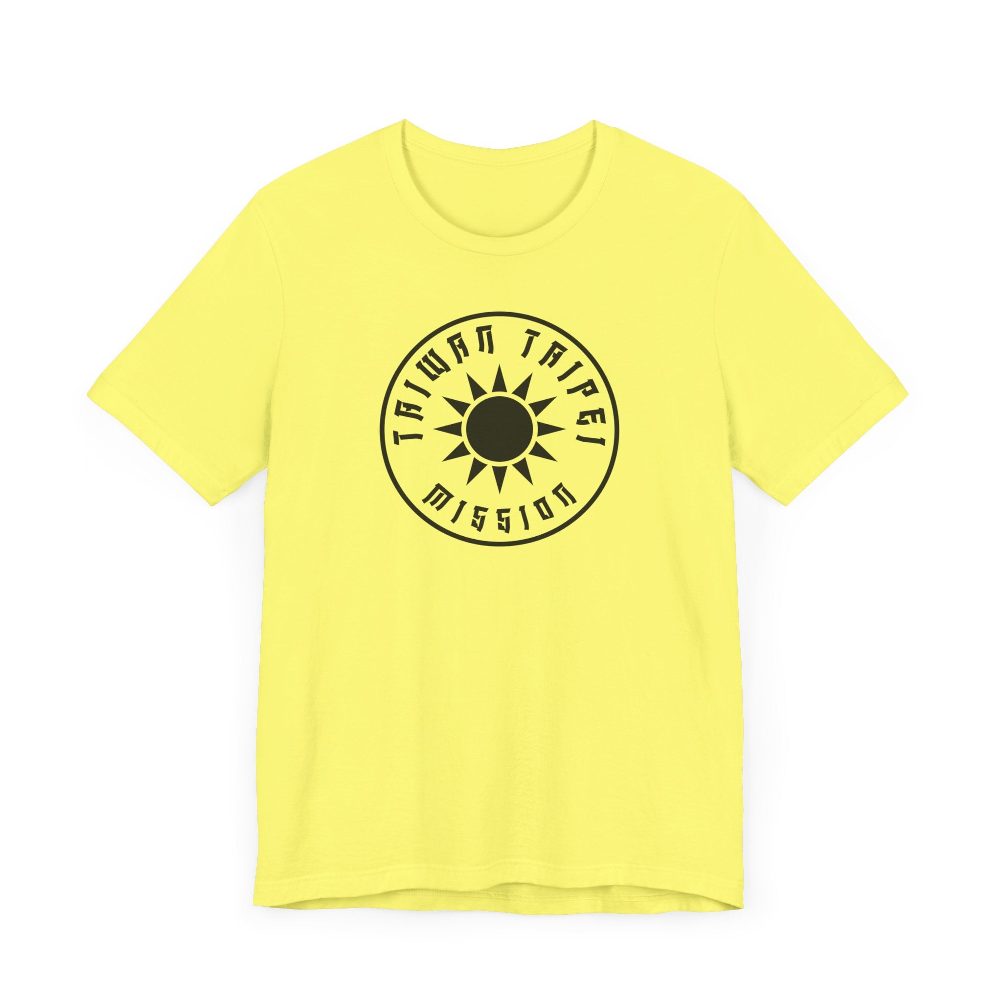 Taiwan Taipei Mission Circular Monochrome Logo T-Shirt - Mission Wishlist - LDS Missionary Gift Store
