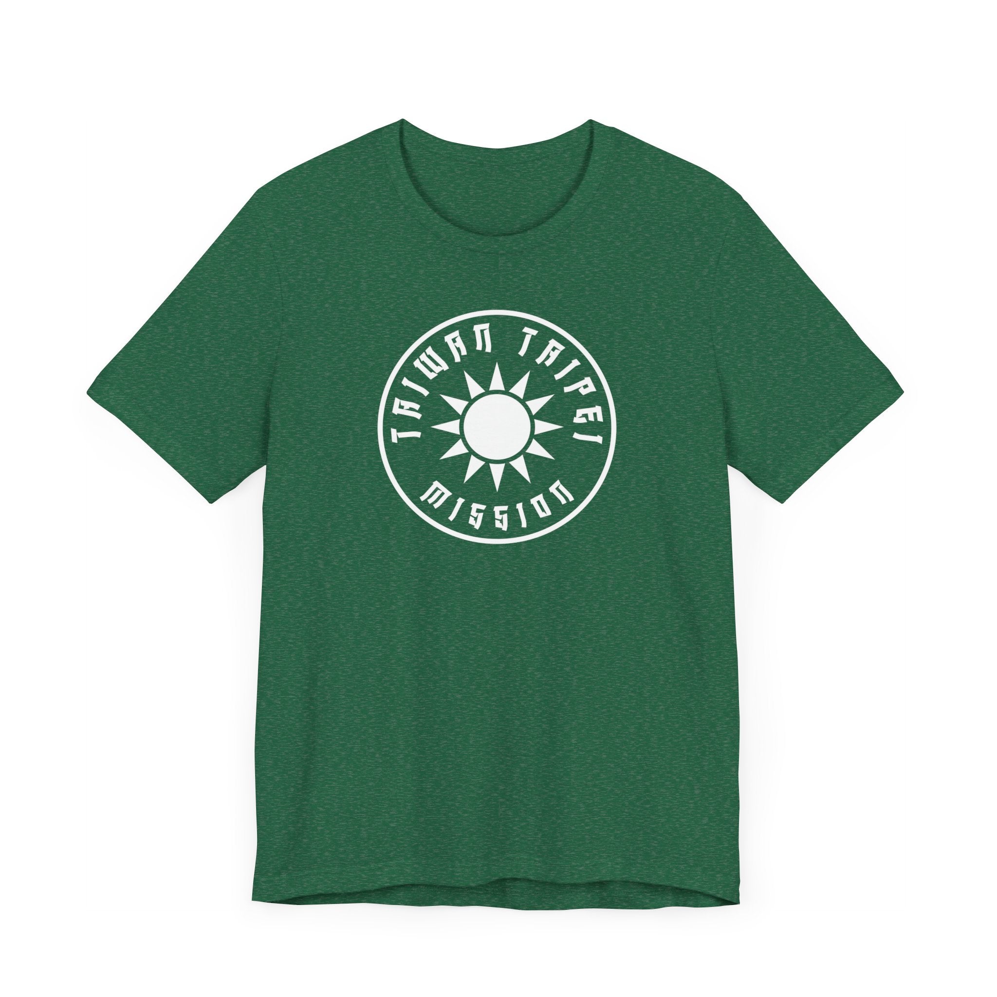 Taiwan Taipei Mission Circular Monochrome Logo T-Shirt - Mission Wishlist - LDS Missionary Gift Store