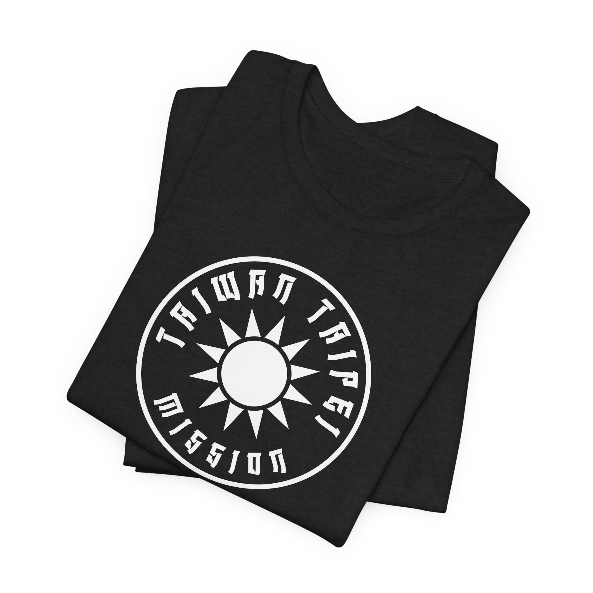 Taiwan Taipei Mission Circular Monochrome Logo T-Shirt - Mission Wishlist - LDS Missionary Gift Store