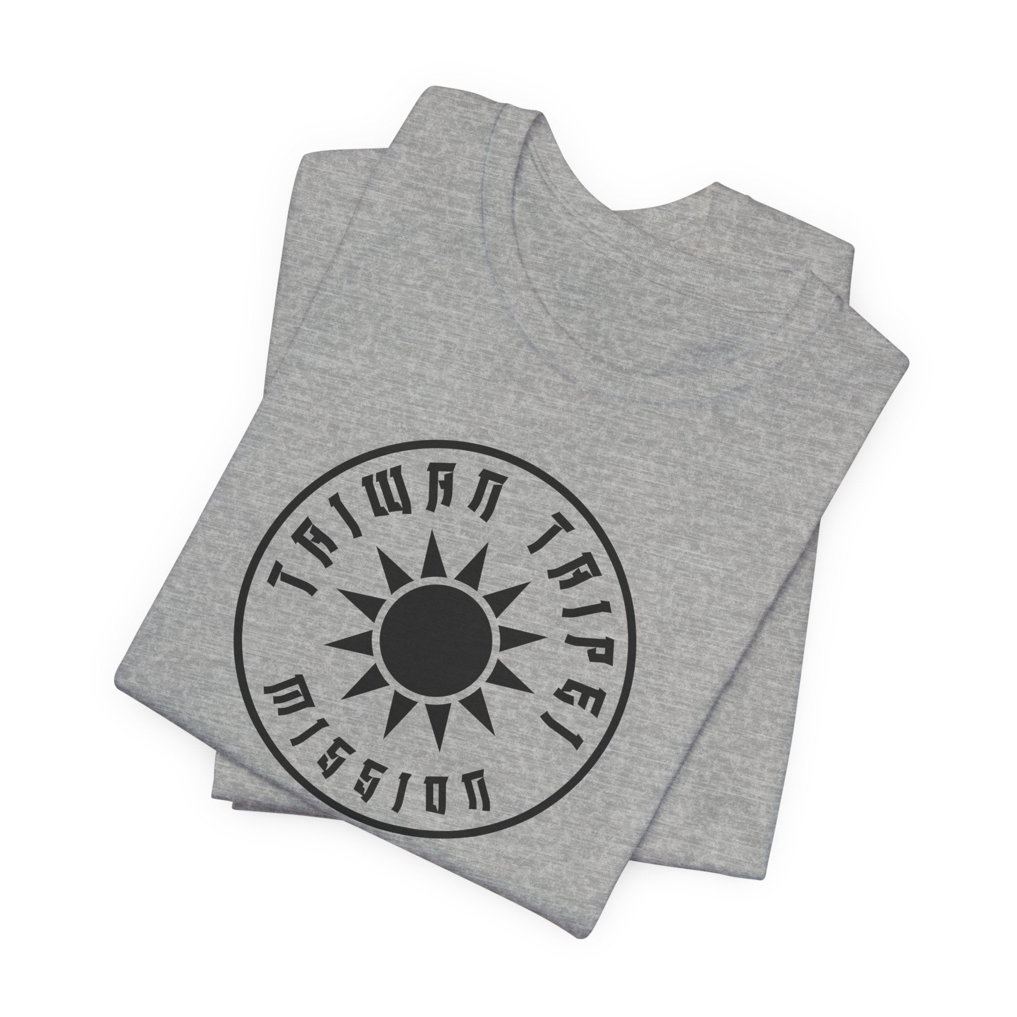 Taiwan Taipei Mission Circular Monochrome Logo T-Shirt - Mission Wishlist - LDS Missionary Gift Store