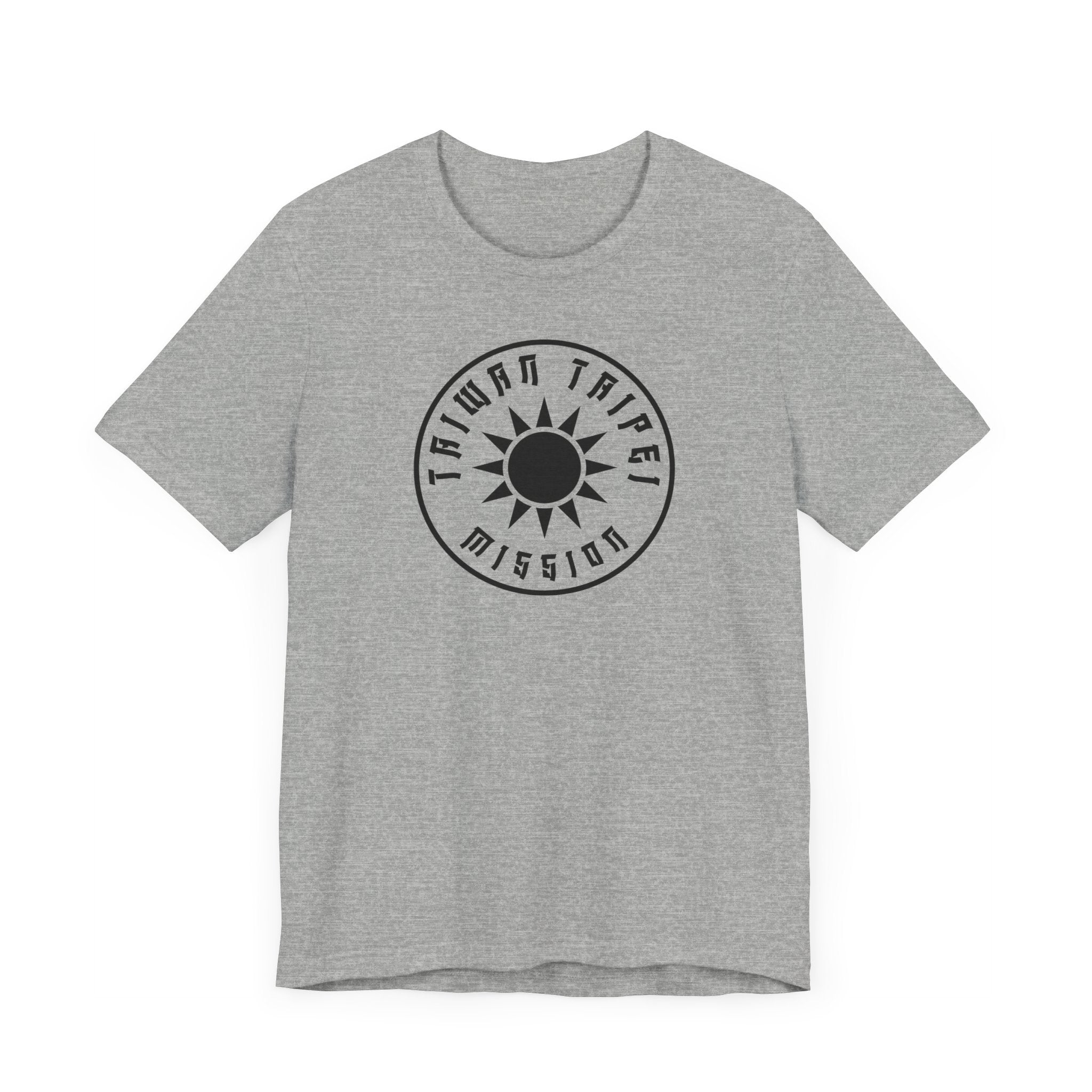 Taiwan Taipei Mission Circular Monochrome Logo T-Shirt - Mission Wishlist - LDS Missionary Gift Store