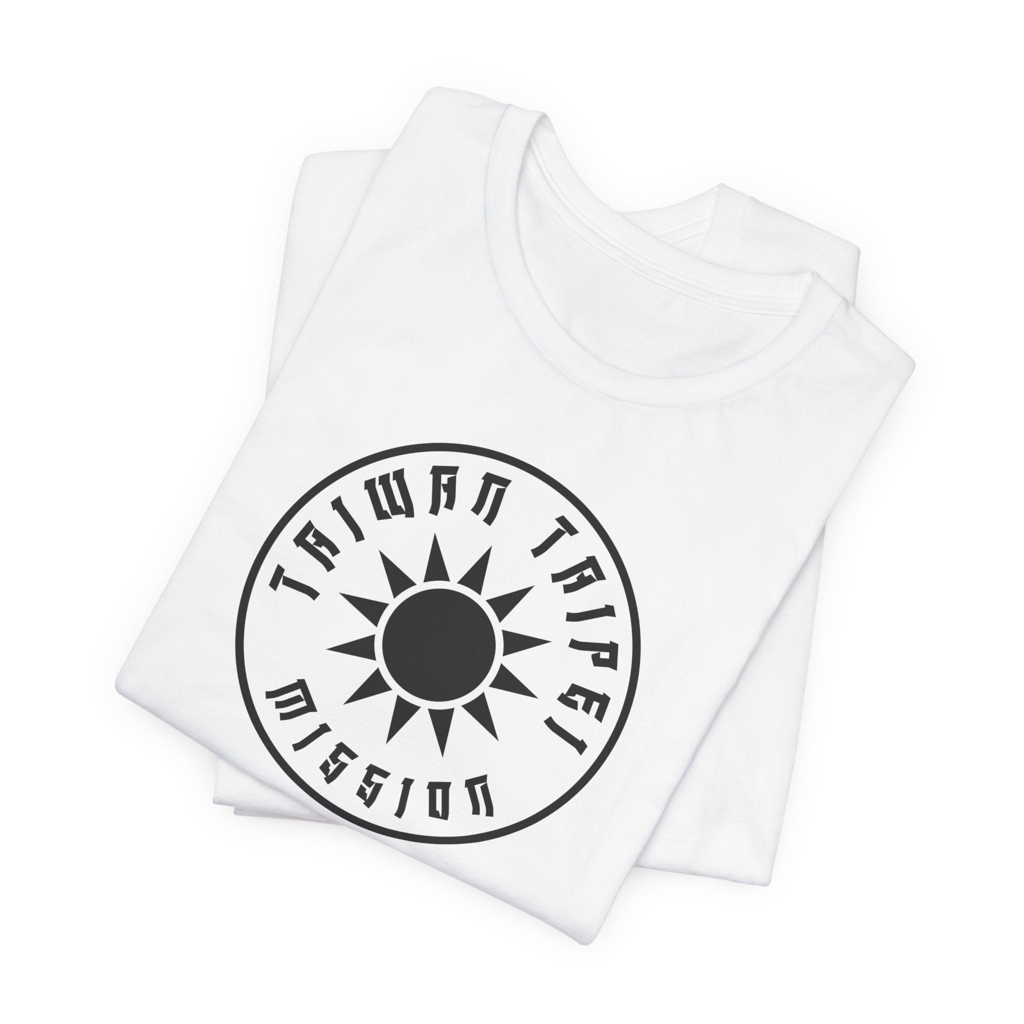 Taiwan Taipei Mission Circular Monochrome Logo T-Shirt - Mission Wishlist - LDS Missionary Gift Store