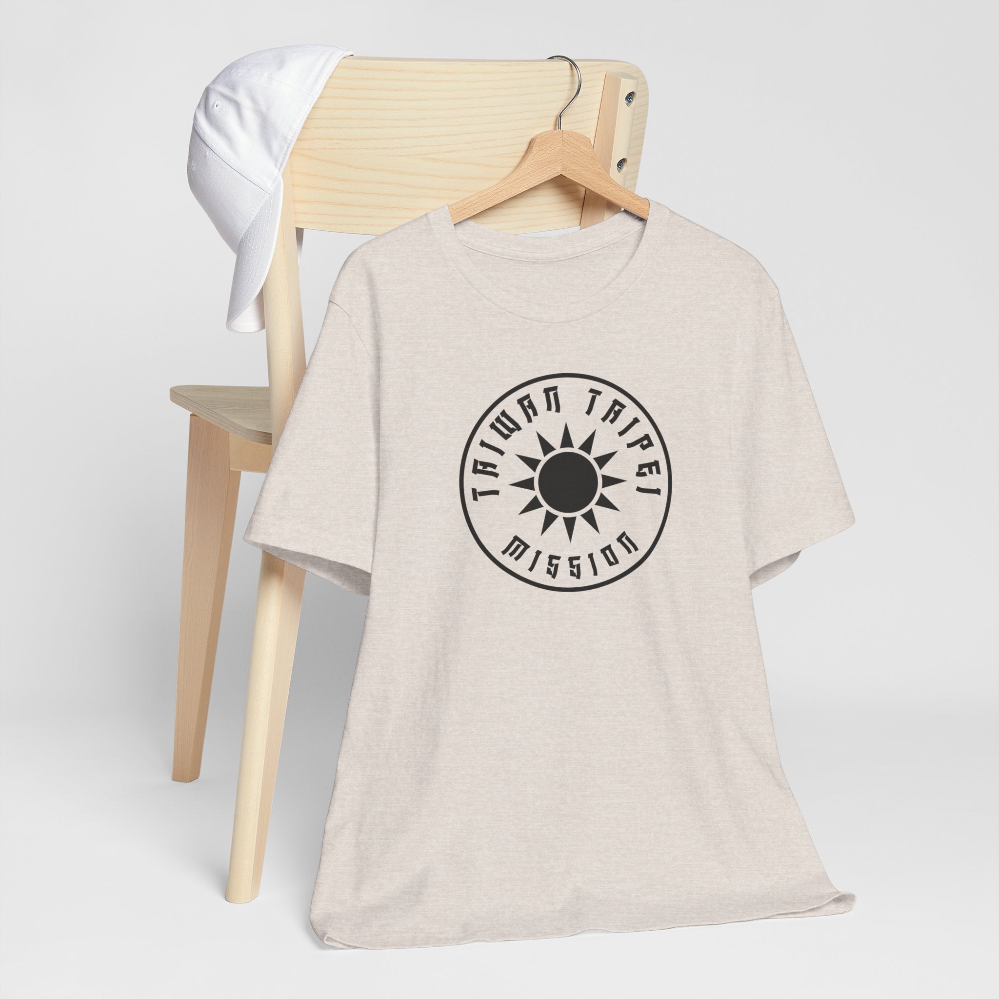 Taiwan Taipei Mission Circular Monochrome Logo T-Shirt - Mission Wishlist - LDS Missionary Gift Store