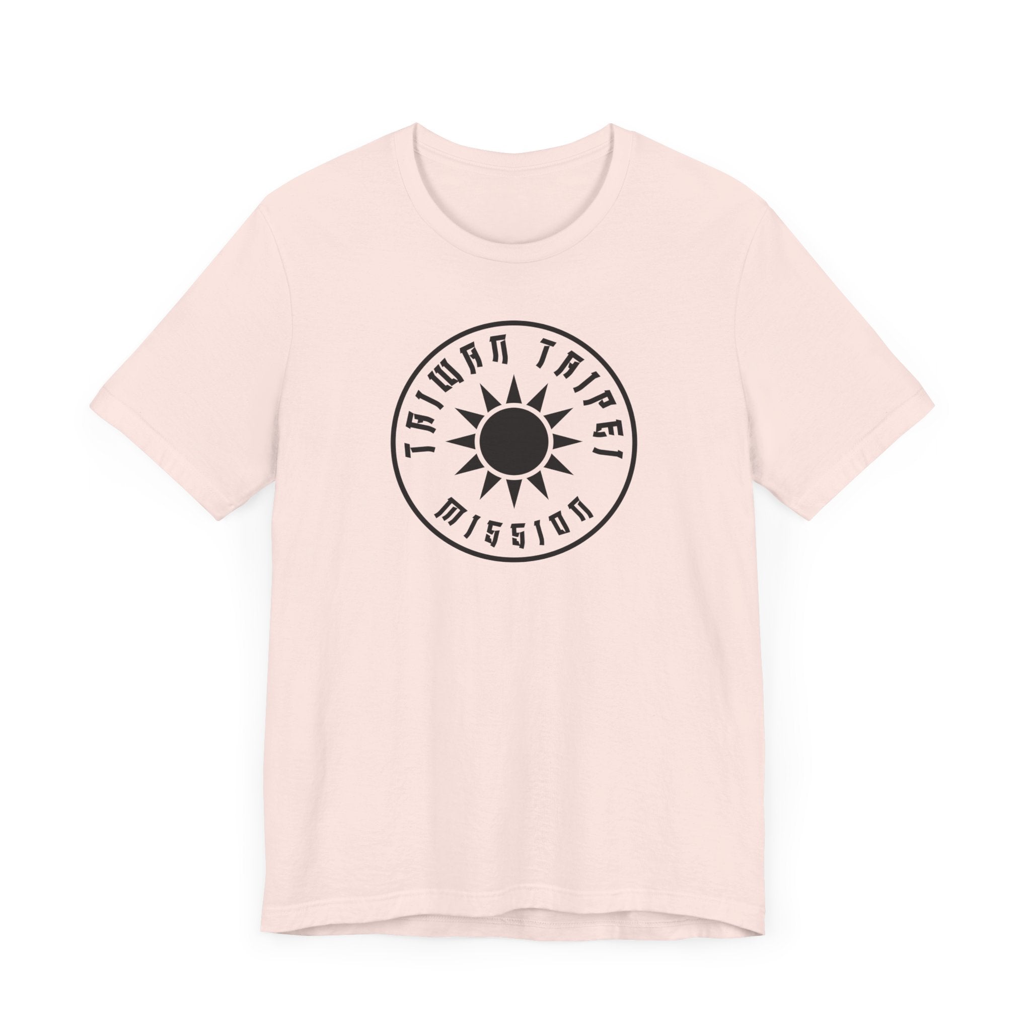 Taiwan Taipei Mission Circular Monochrome Logo T-Shirt - Mission Wishlist - LDS Missionary Gift Store
