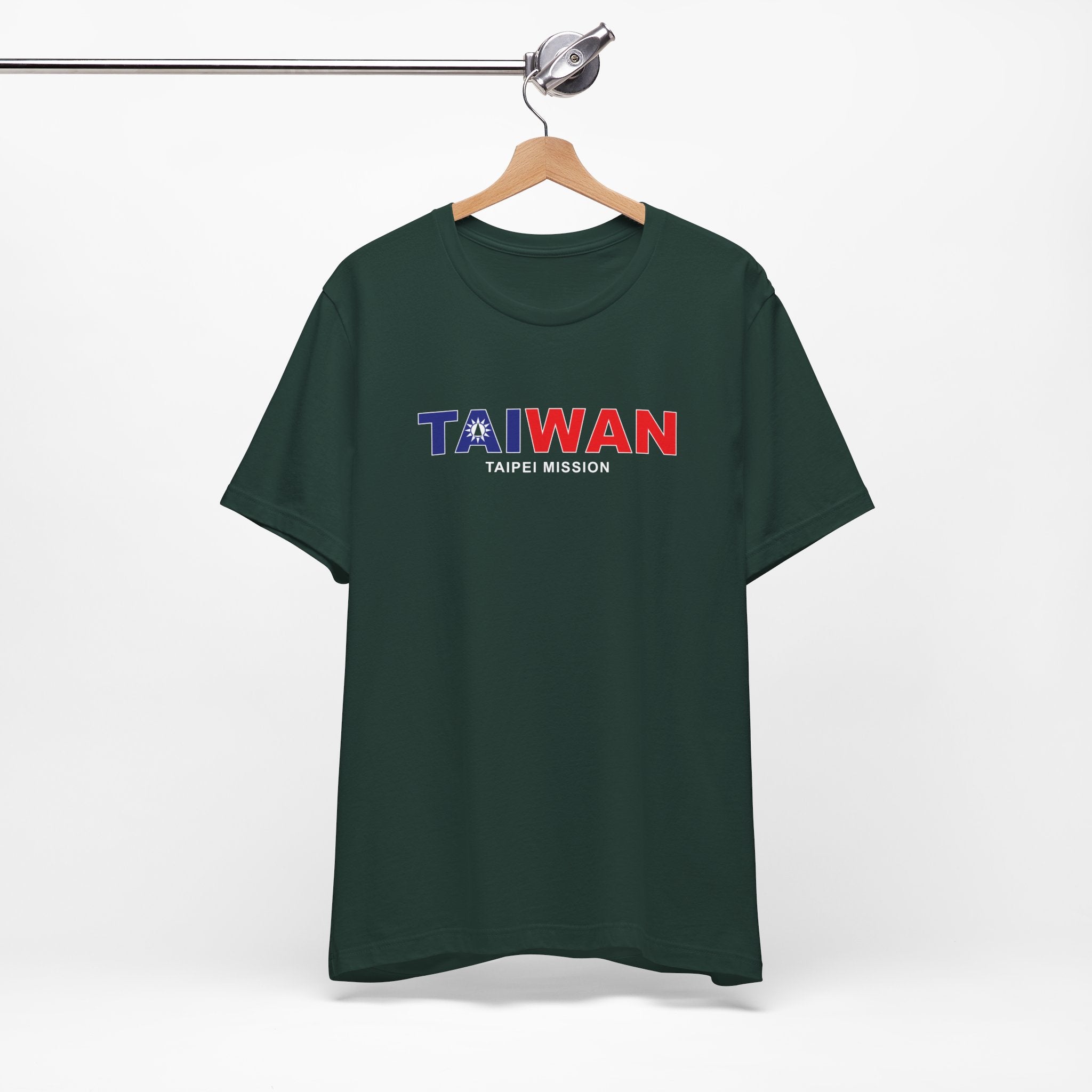 Taiwan Taipei Mission Flag Title T-shirt - Mission Wishlist - LDS Missionary Gift Store