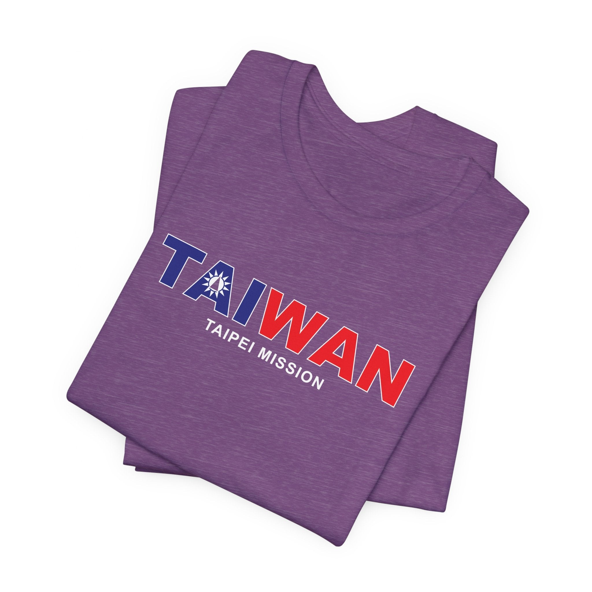 Taiwan Taipei Mission Flag Title T-shirt - Mission Wishlist - LDS Missionary Gift Store