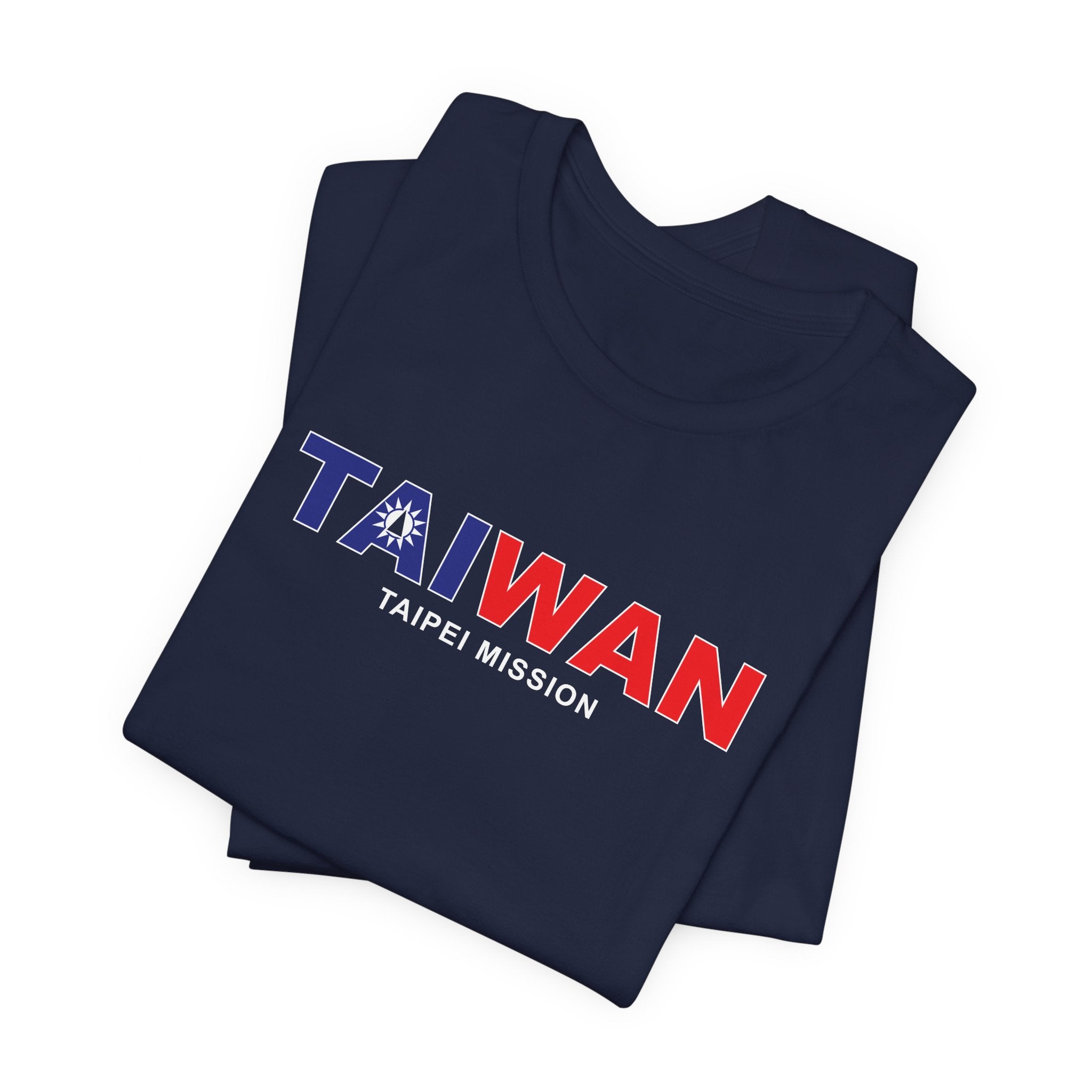 Taiwan Taipei Mission Flag Title T-shirt - Mission Wishlist - LDS Missionary Gift Store