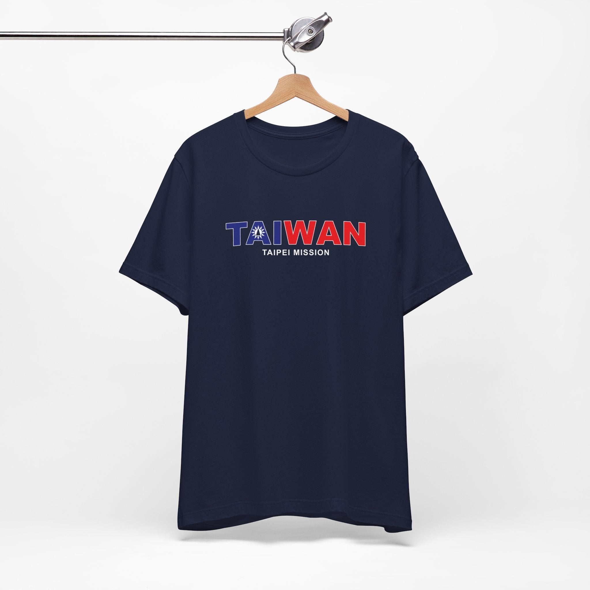 Taiwan Taipei Mission Flag Title T-shirt - Mission Wishlist - LDS Missionary Gift Store
